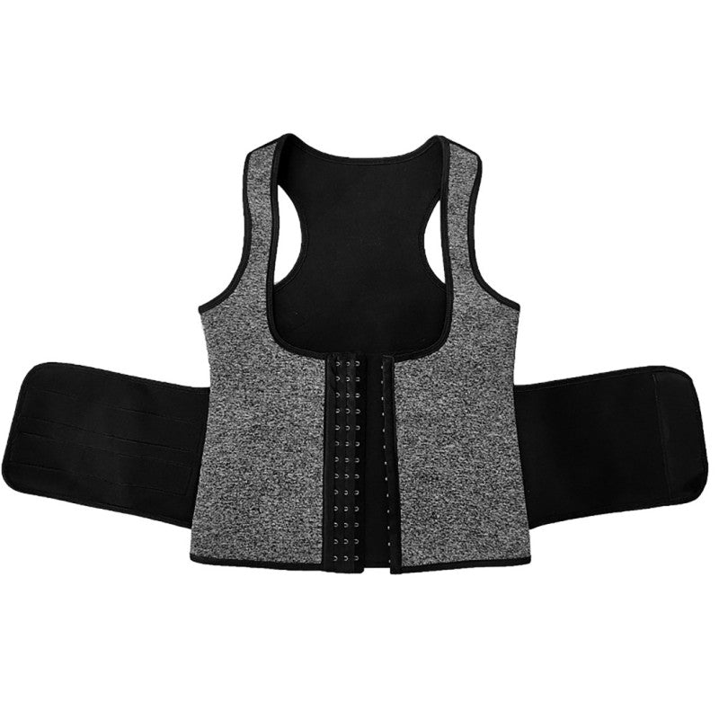 In Stock Ready To Ship Hook-eyes Hip-lifting Xxl-xxl-xxl Plus Size Body Shaper Zip Double Compression Waist Trainer Shaper