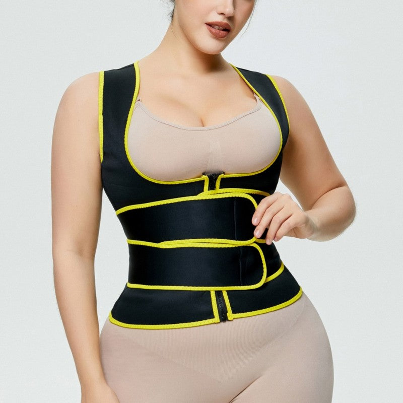 Odm Top Selling Slimming Sheath The Belly Slim Belt For Women Shaper Hip-lifting Waist Trainer Shaper With Sauna Sweat Belt