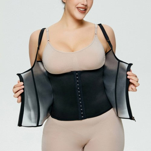 Ready To Ship Adjustable Hook-eyes Xxl-xxl-xxl Shapewear For Women For Woman Fitness Vest Sauna Plus Size Shapers