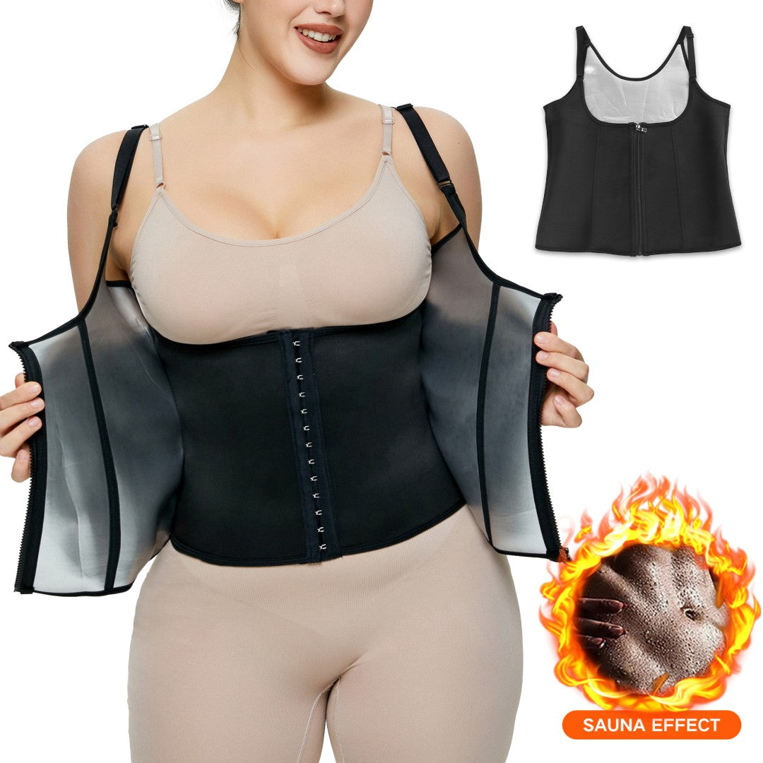 Ready To Ship Adjustable Hook-eyes Xxl-xxl-xxl Shapewear For Women For Woman Fitness Vest Sauna Plus Size Shapers