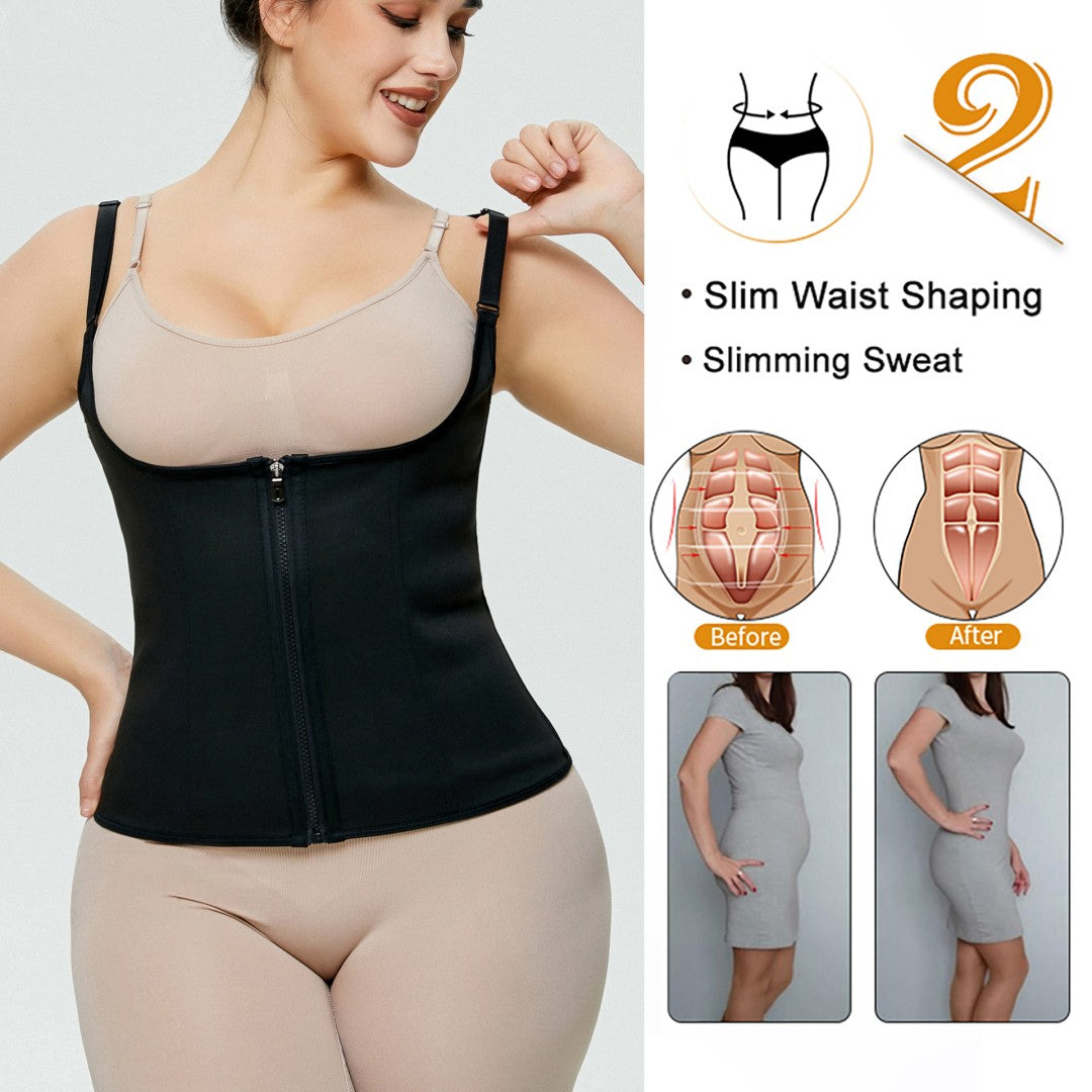 Ready To Ship Adjustable Hook-eyes Xxl-xxl-xxl Shapewear For Women For Woman Fitness Vest Sauna Plus Size Shapers