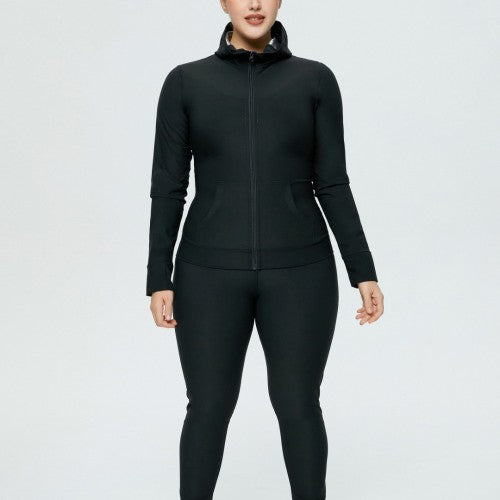 Hot Sale In Stock Butt Lift Zip Push Up Black Sauna Shaper Sets Xxl-xxl-xxl Slimming Fitness Weight Loss Sauna Sweat Suit