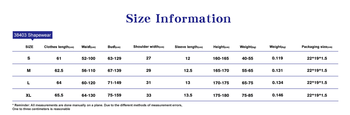 Shapewear Body Pressure Round Collar Tight Solid Color Short Sleeve Tops