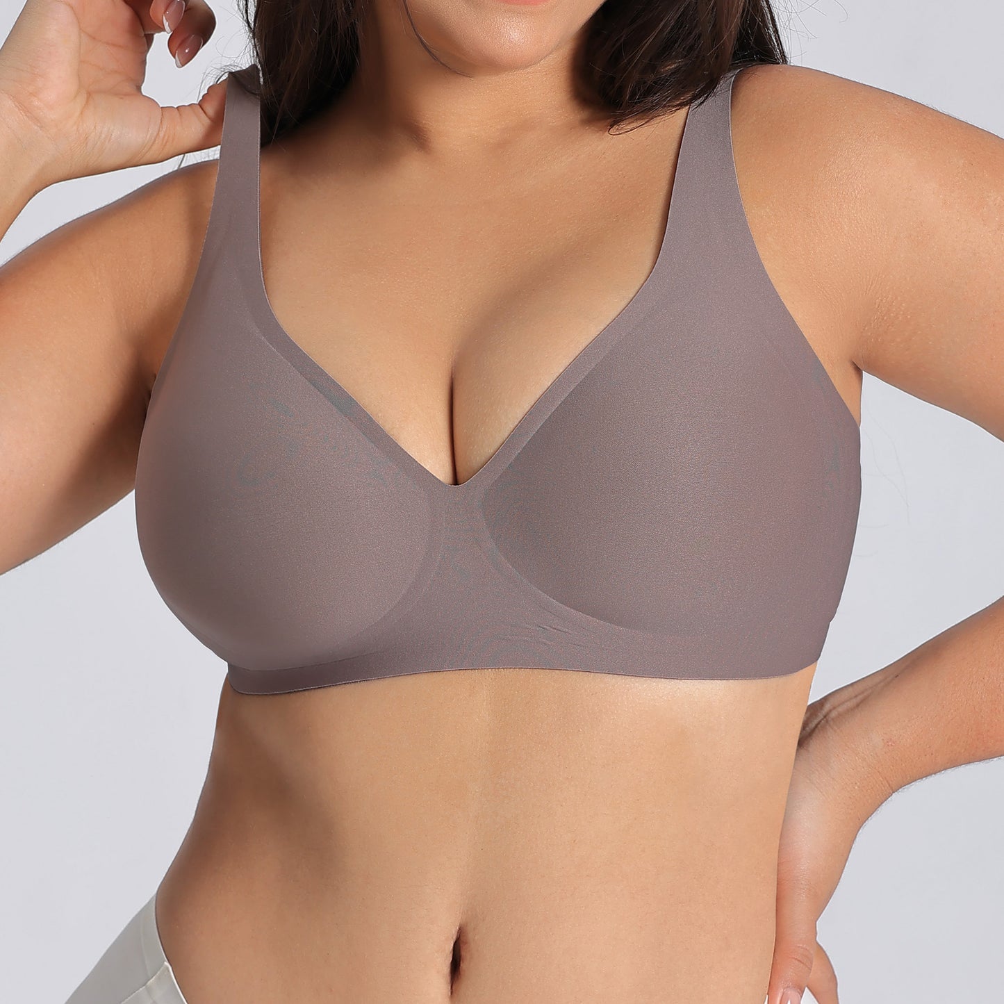 Women's Plus-Size Jelly Adhesive Bra