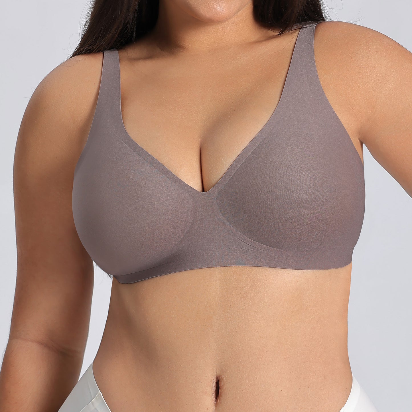 Women's Plus-Size Jelly Adhesive Bra