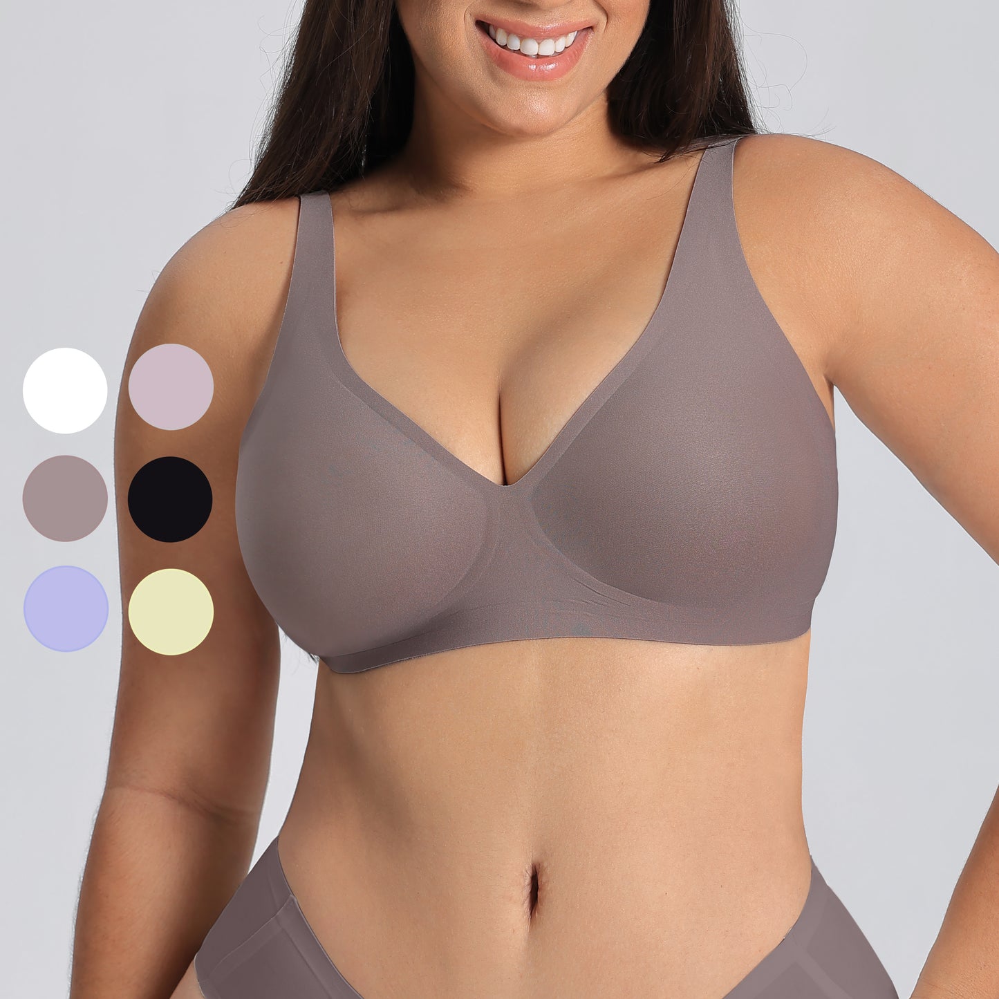 Women's Plus-Size Jelly Adhesive Bra