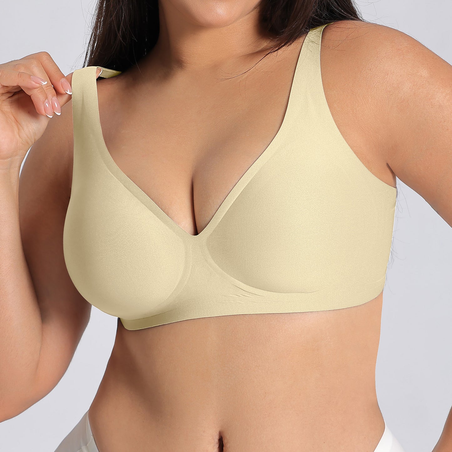 Women's Plus-Size Jelly Adhesive Bra