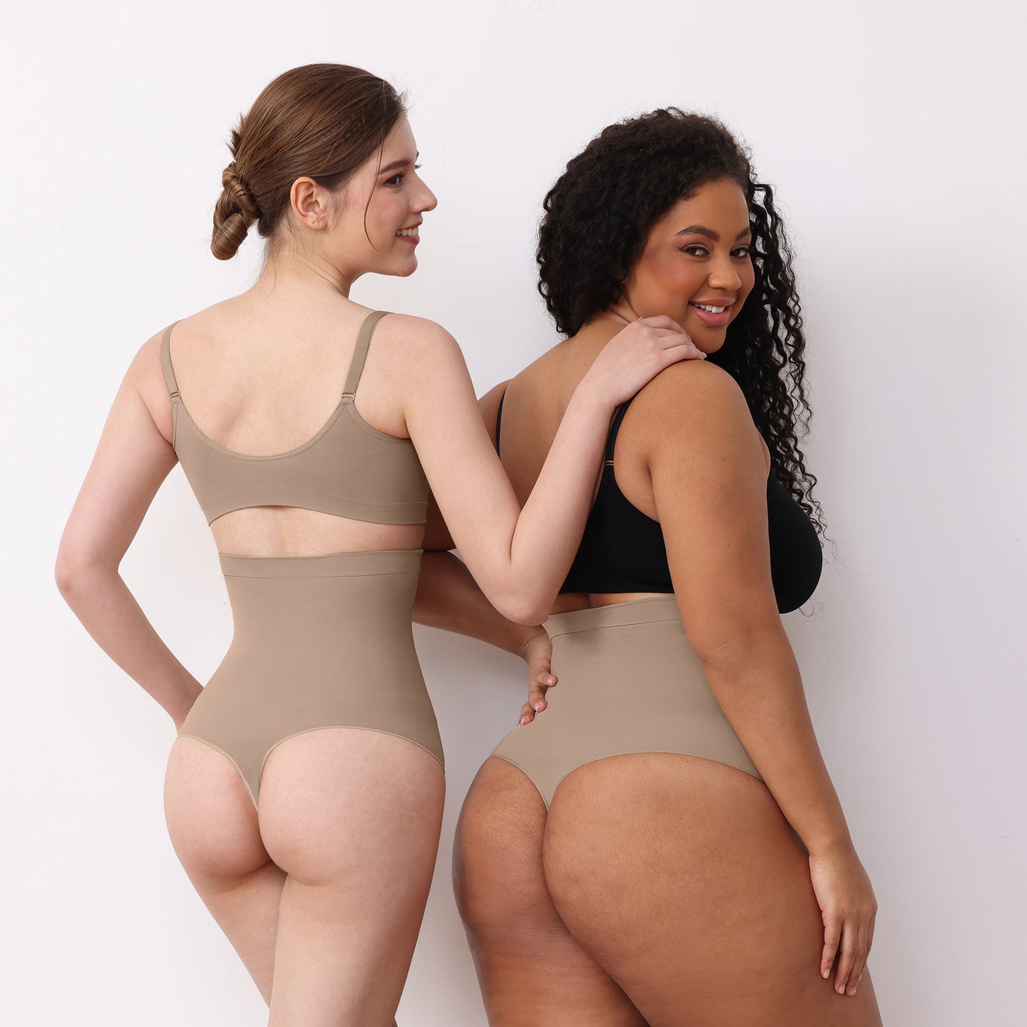 High Waist Tummy Control Panties For Women Body Shaping And Encryption Large Size Thong