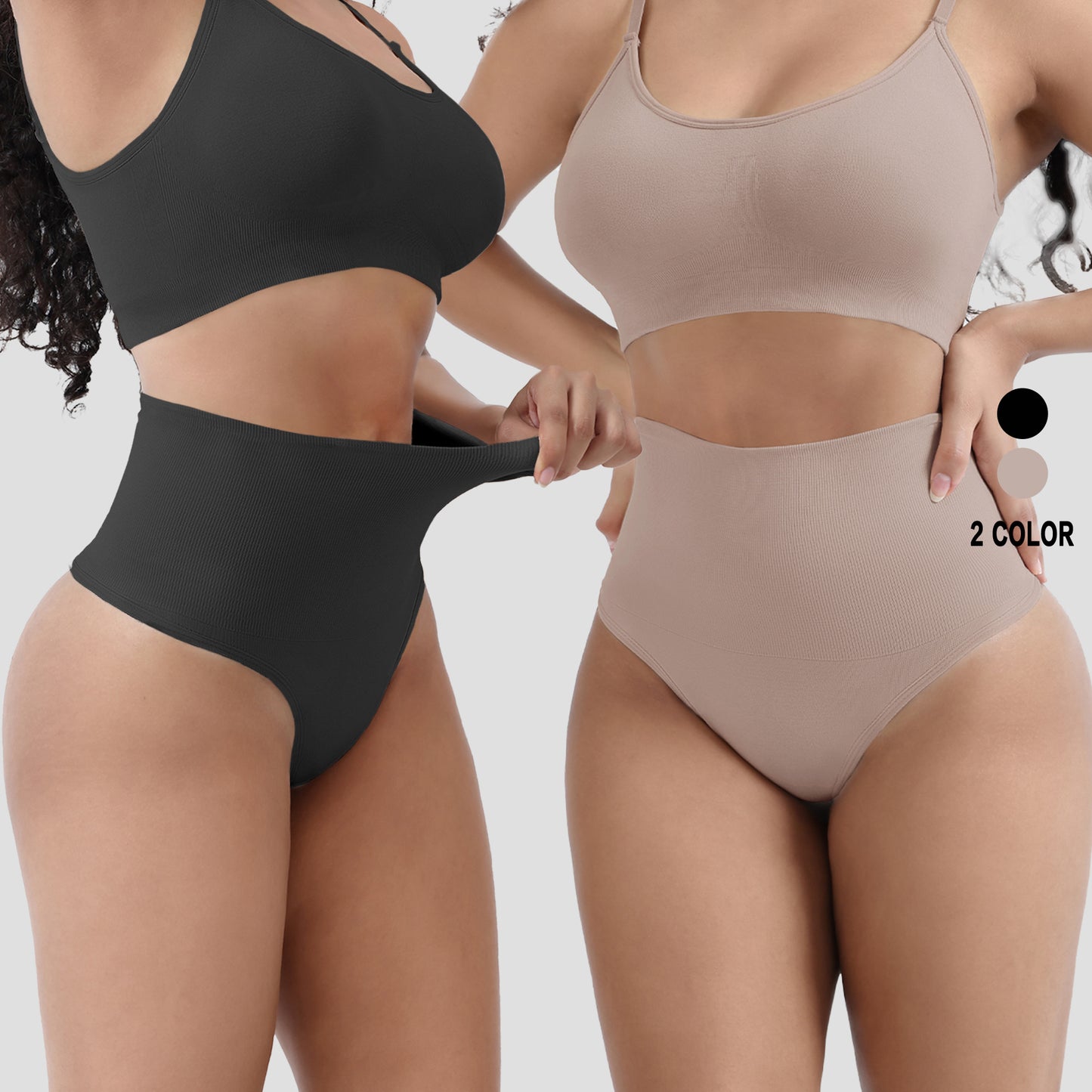 New Arrivals Top Selling Hip-lifting Fashion Black Solid Color Body Shapewear Women Sexy Breathable Seamless Shapewear Underwear