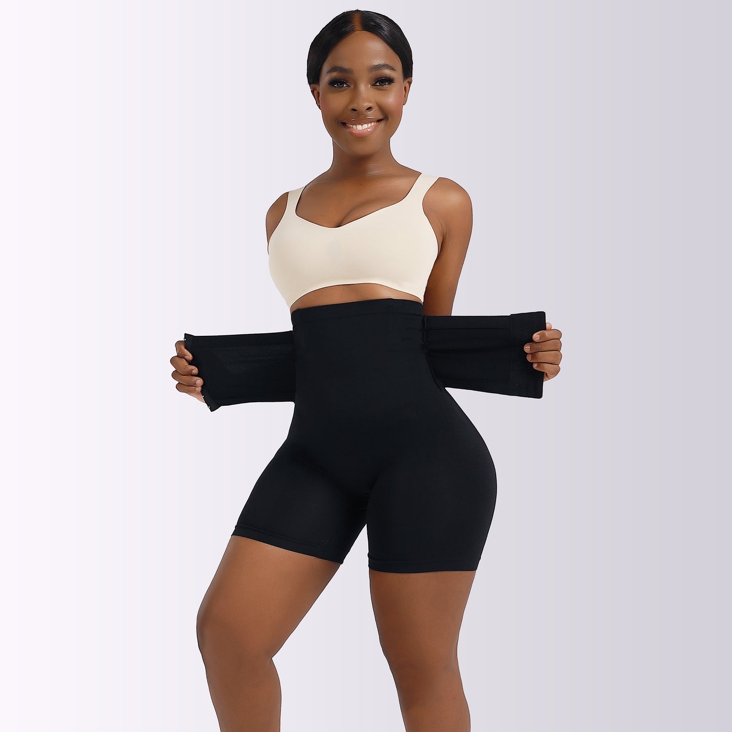 Waist Shaping Tummy Control Shorts Seamless Butt Lifting Shaping Pants