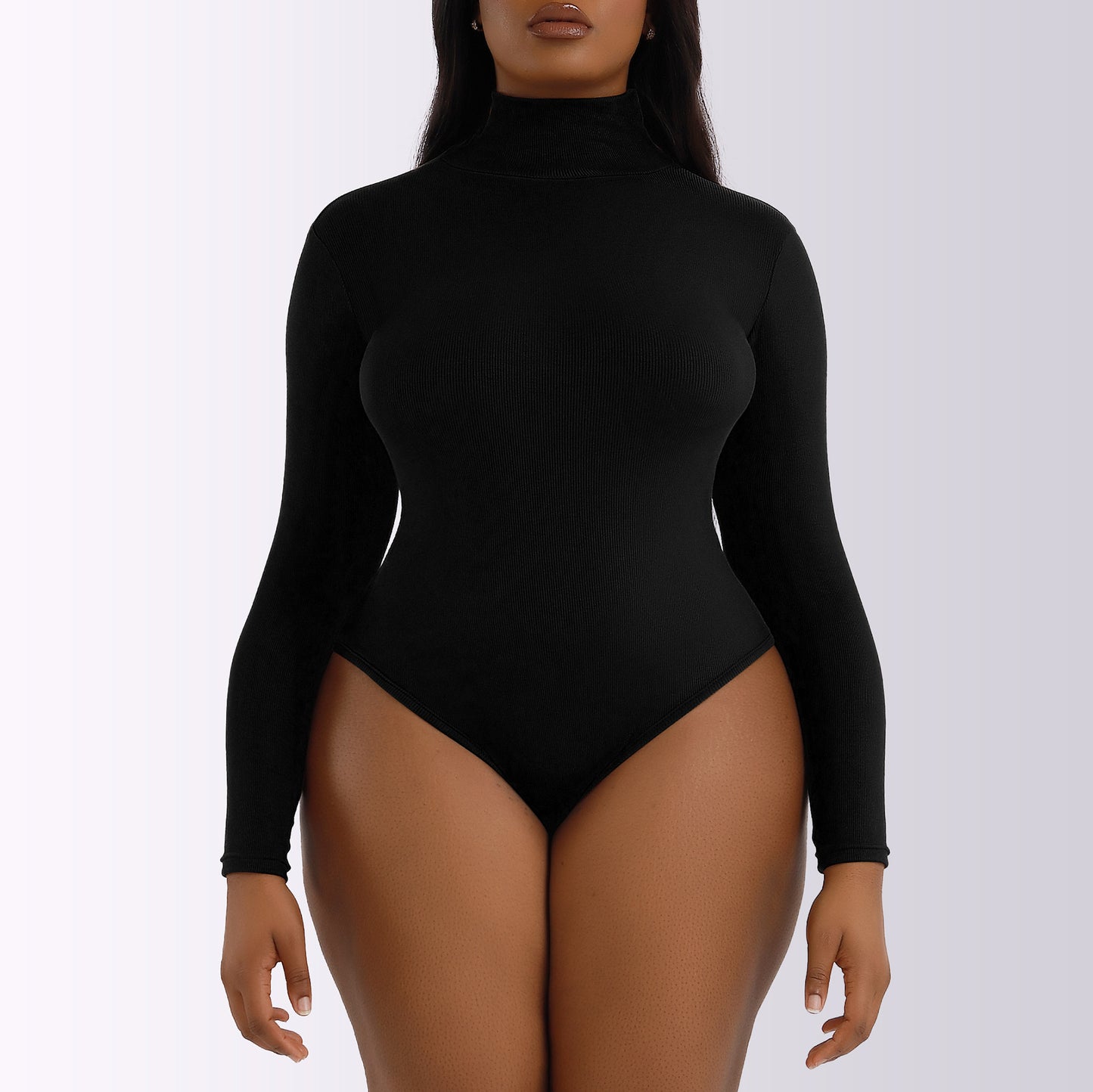 Autumn And Winter High Collar Tights Long Sleeve ne-Piece Bodysuit