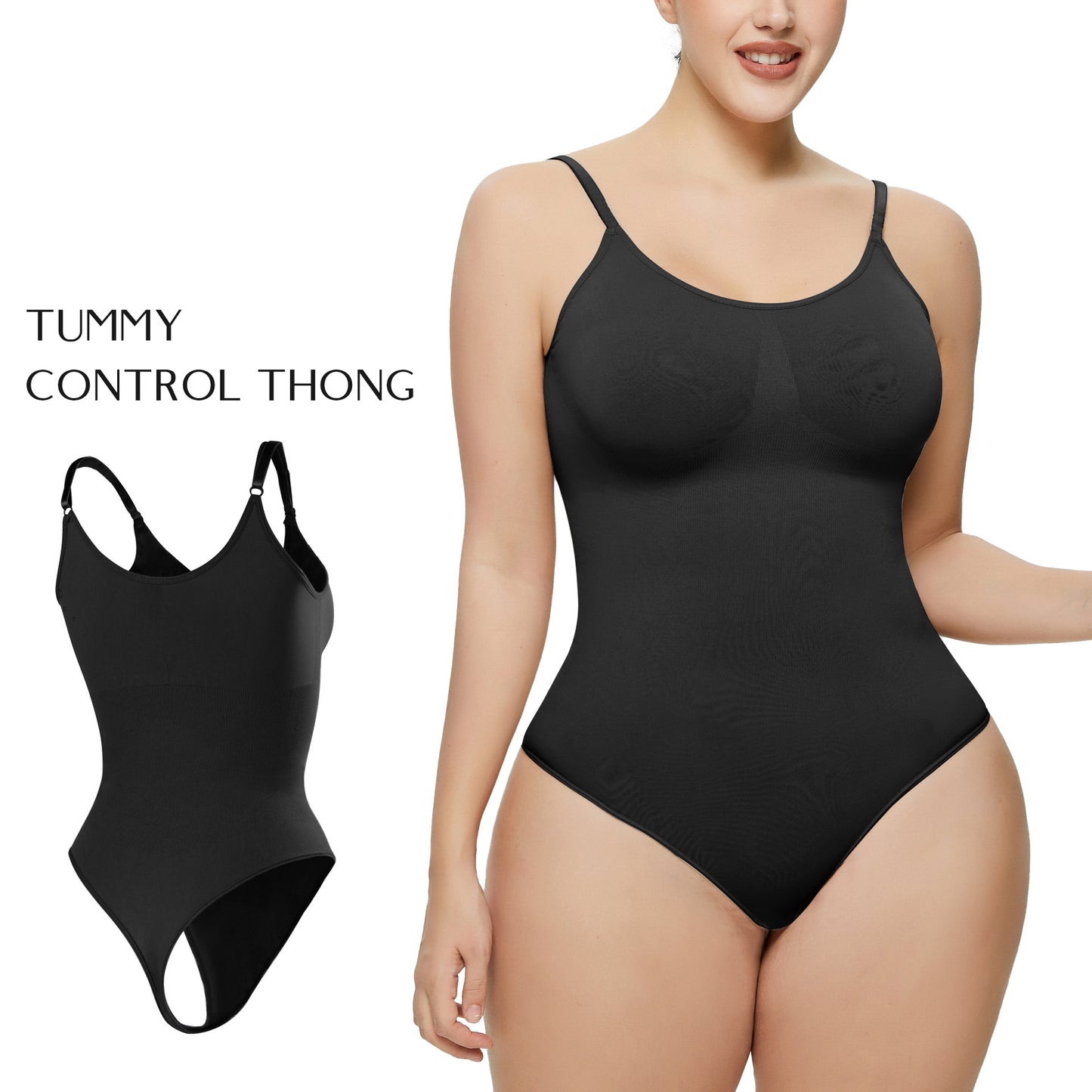 Tank Top Sleeveless Adjustable Straps Body Shaper For Women One-piece Breathable Xxl-xxl-xxl Shaping Bodysuit