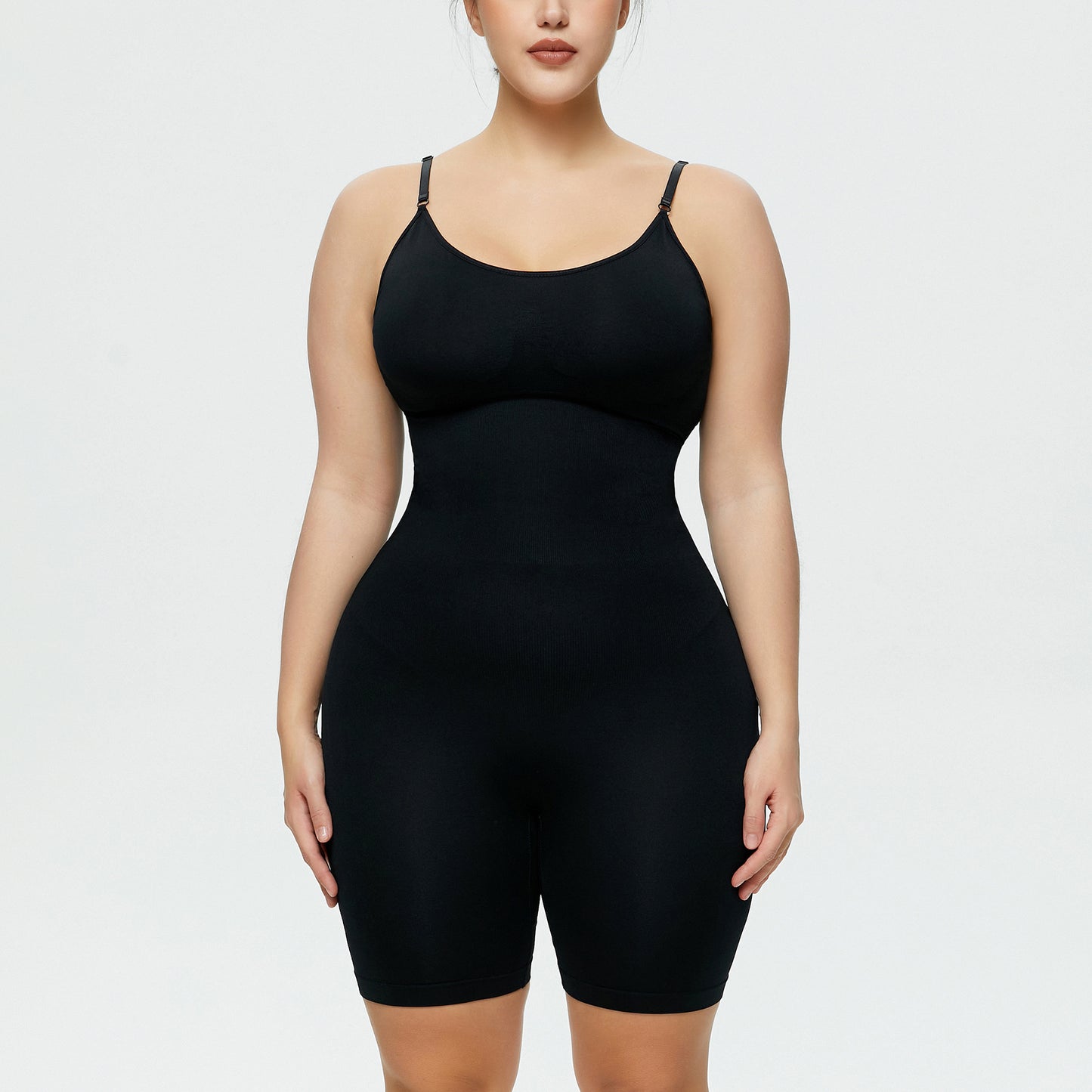 In Stock Factory Manufacture High Waist Breathable Body Shapewear Women Tummy Control Butt Lift Body Shapers For Plus Size Women