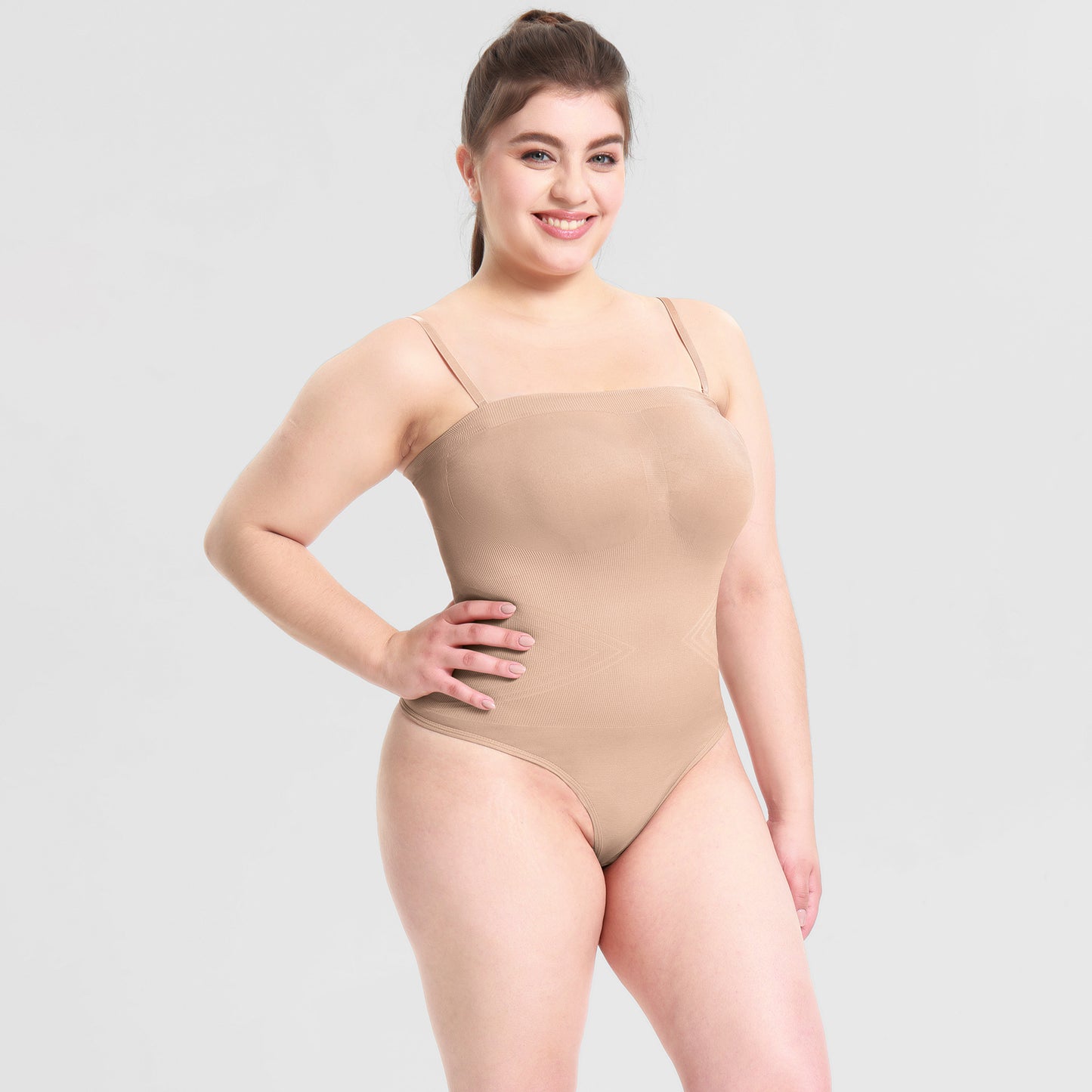 Seamless Shapewear Tummy Lifting Butt Lifting Thong Body Shaper for Women