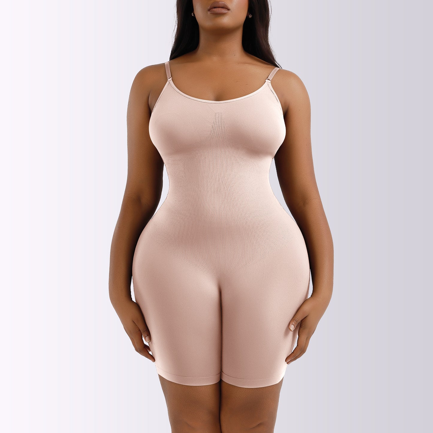 In Stock Factory Manufacture High Waist Breathable Body Shapewear Women Tummy Control Butt Lift Body Shapers For Plus Size Women