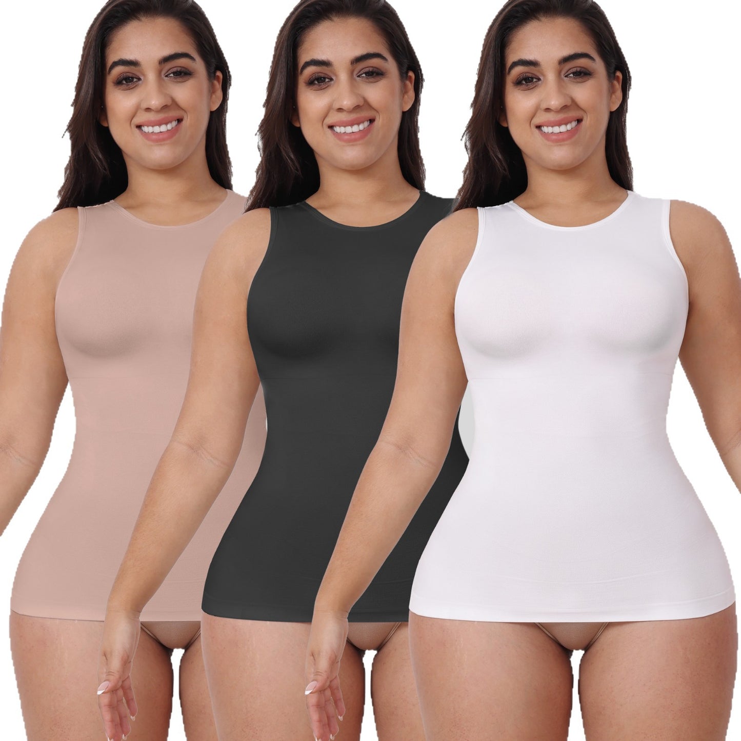Russian Standard Size Tummy Control Vest Women's Large Size Shapewear