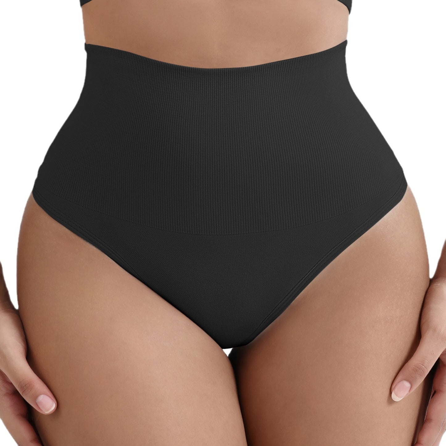New Arrivals Top Selling Hip-lifting Fashion Black Solid Color Body Shapewear Women Sexy Breathable Seamless Shapewear Underwear