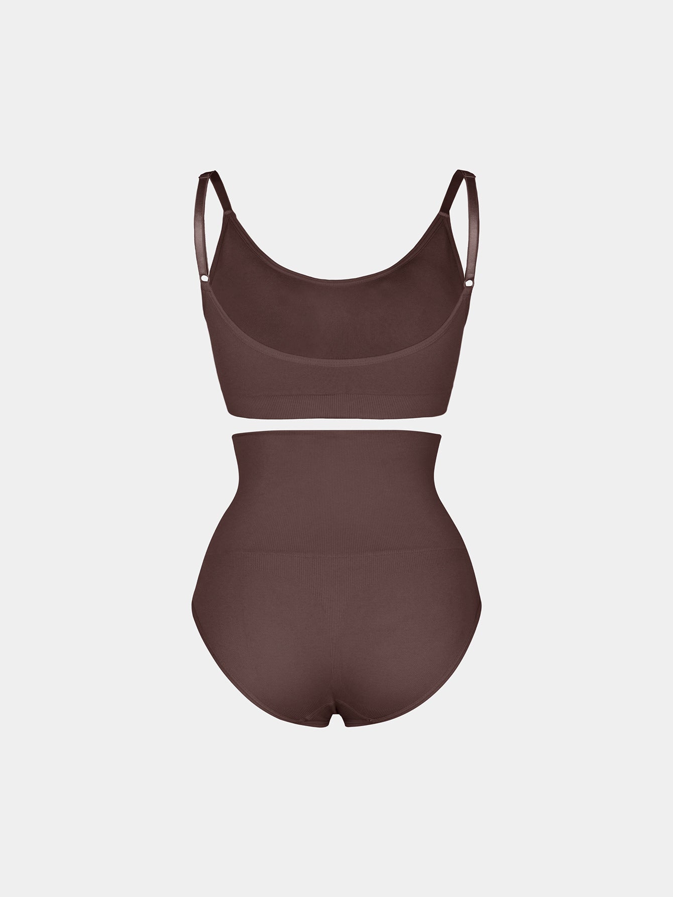 Seamless Shapewear Set Camisole Tummy Control Pants Two Piece Set