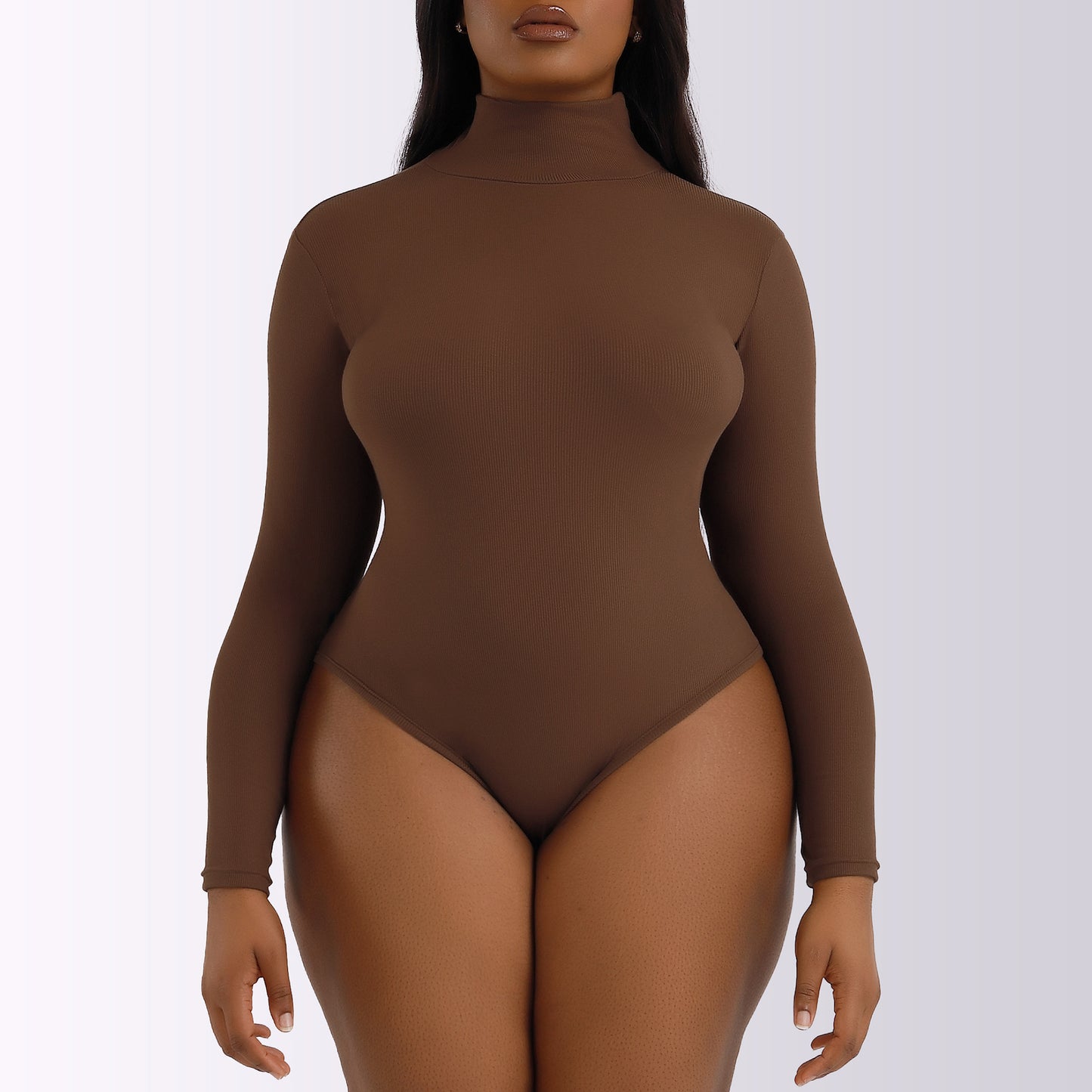 Autumn And Winter High Collar Tights Long Sleeve ne-Piece Bodysuit