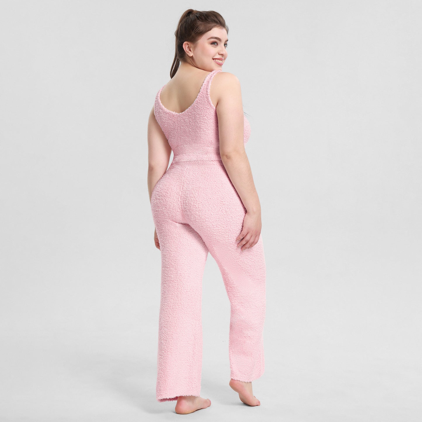 New Style Trendy Lounge Classic Plush Warm Women's Sleepwear For Women Comfort Lightweight Comfortable Thermal Winter Pajama