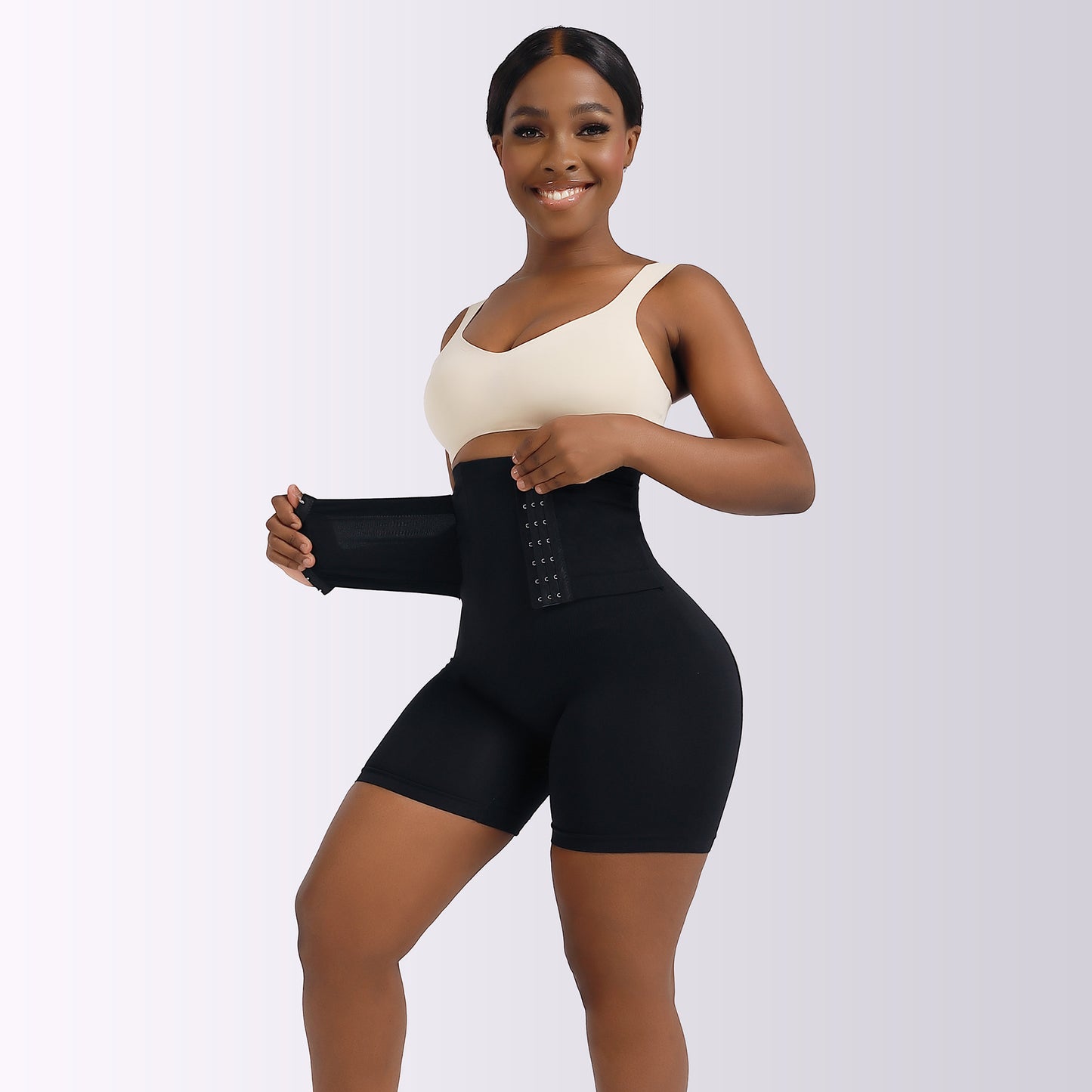 Waist Shaping Tummy Control Shorts Seamless Butt Lifting Shaping Pants