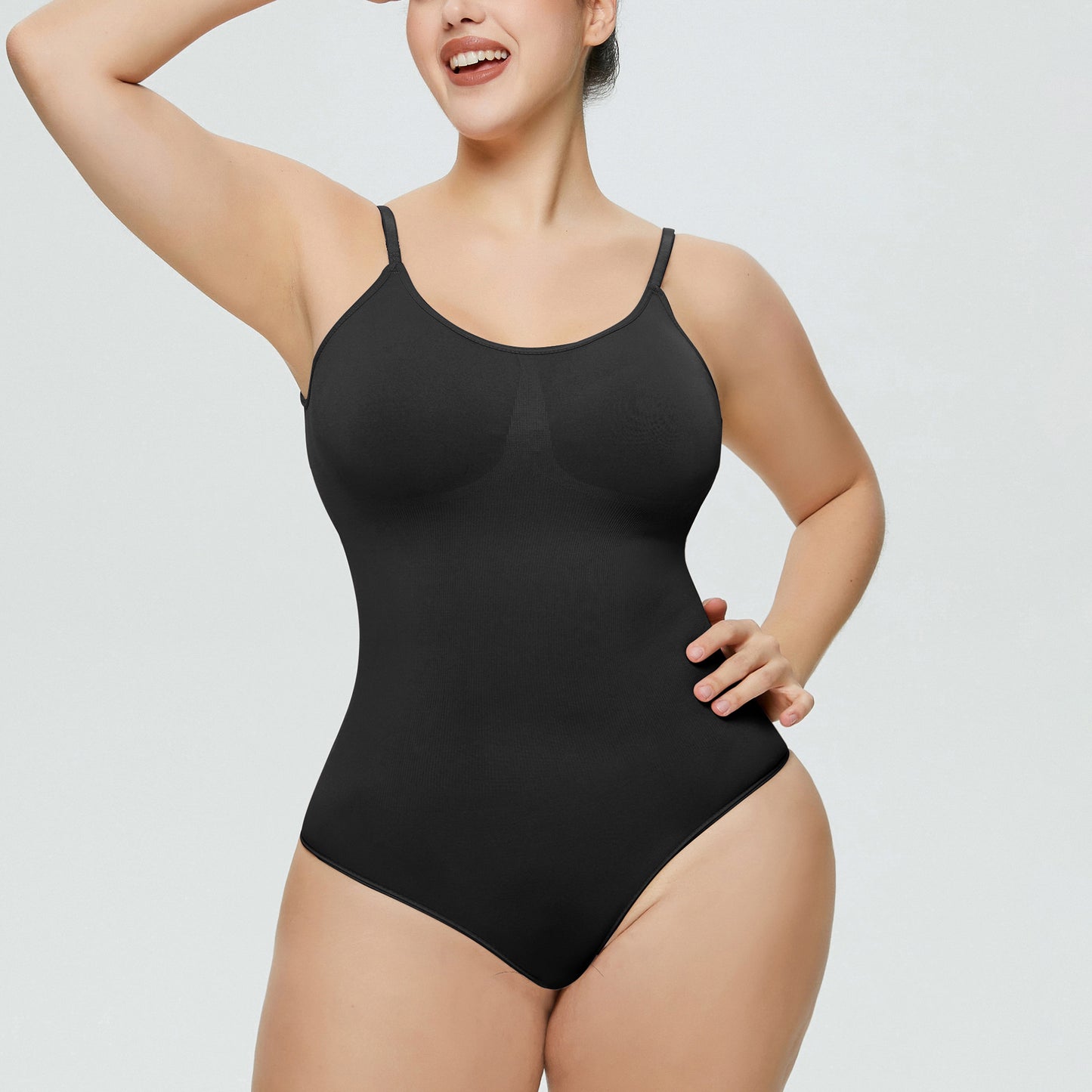 Tank Top Sleeveless Adjustable Straps Body Shaper For Women One-piece Breathable Xxl-xxl-xxl Shaping Bodysuit