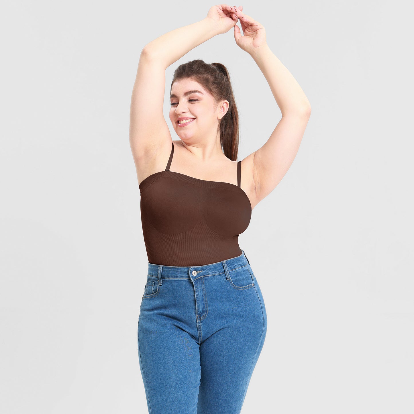 Seamless Shapewear Tummy Lifting Butt Lifting Thong Body Shaper for Women