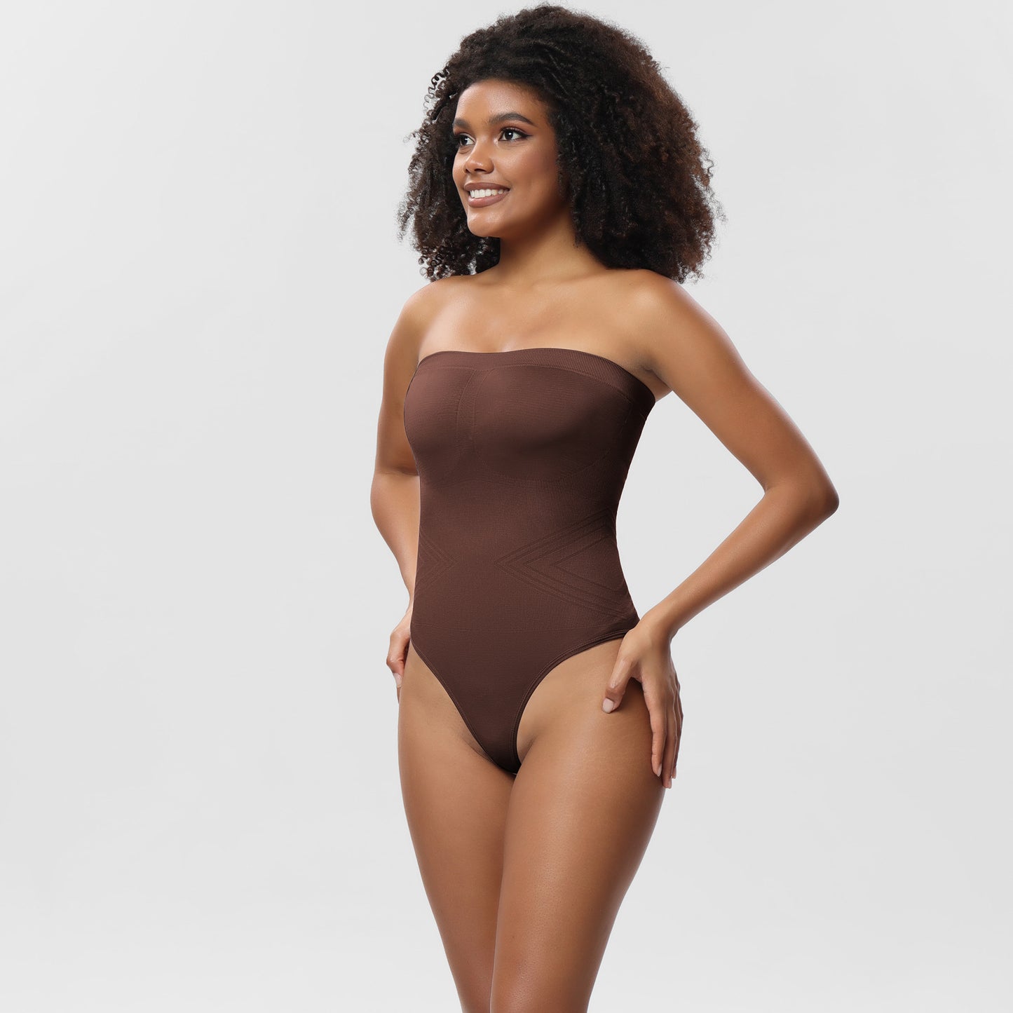 Seamless Shapewear Tummy Lifting Butt Lifting Thong Body Shaper for Women
