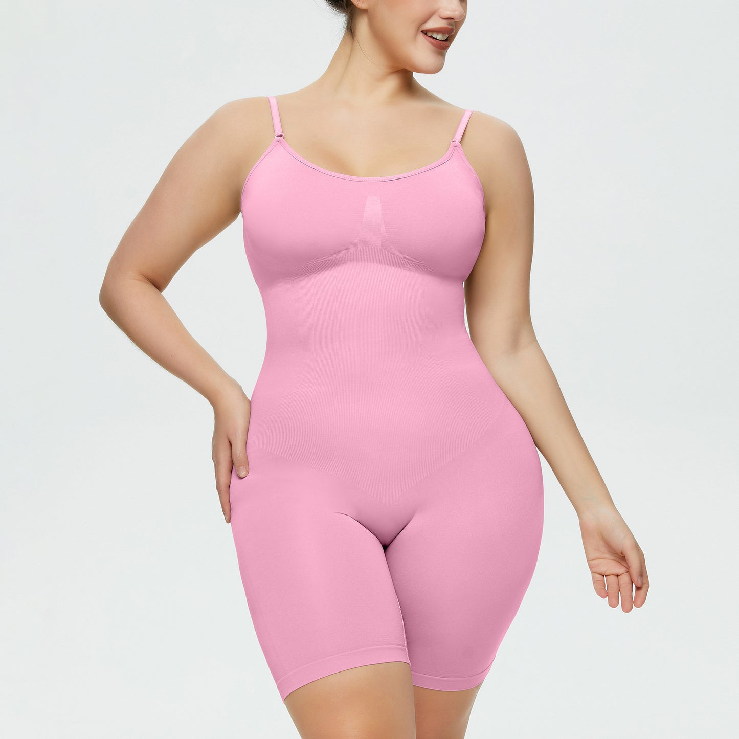 In Stock Factory Manufacture High Waist Breathable Body Shapewear Women Tummy Control Butt Lift Body Shapers For Plus Size Women