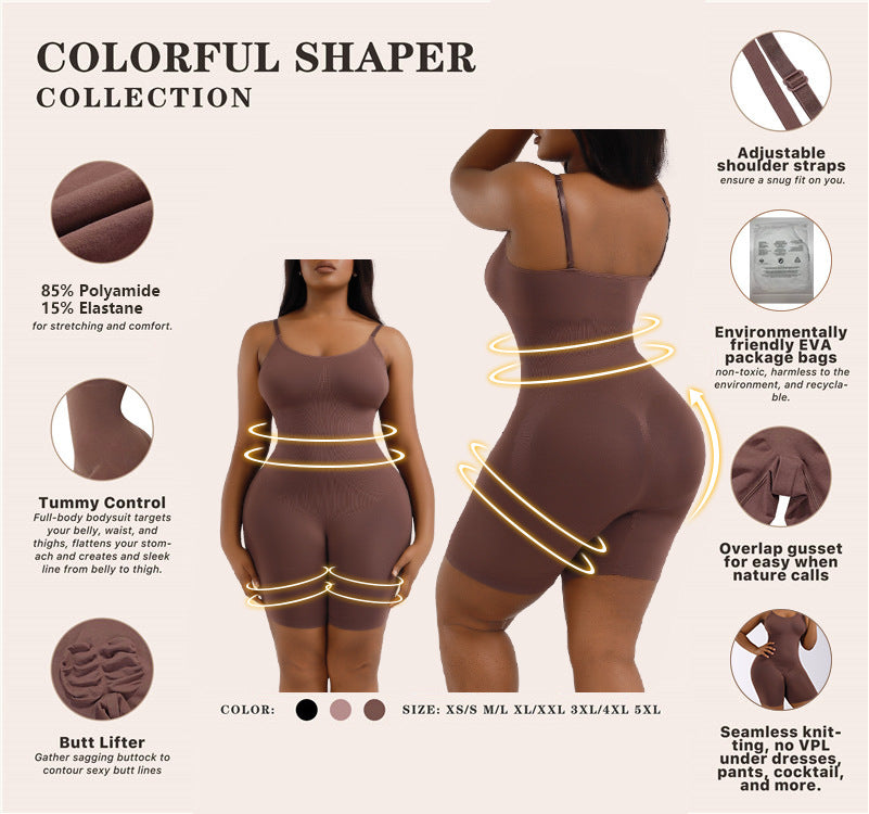 In Stock Factory Manufacture High Waist Breathable Body Shapewear Women Tummy Control Butt Lift Body Shapers For Plus Size Women