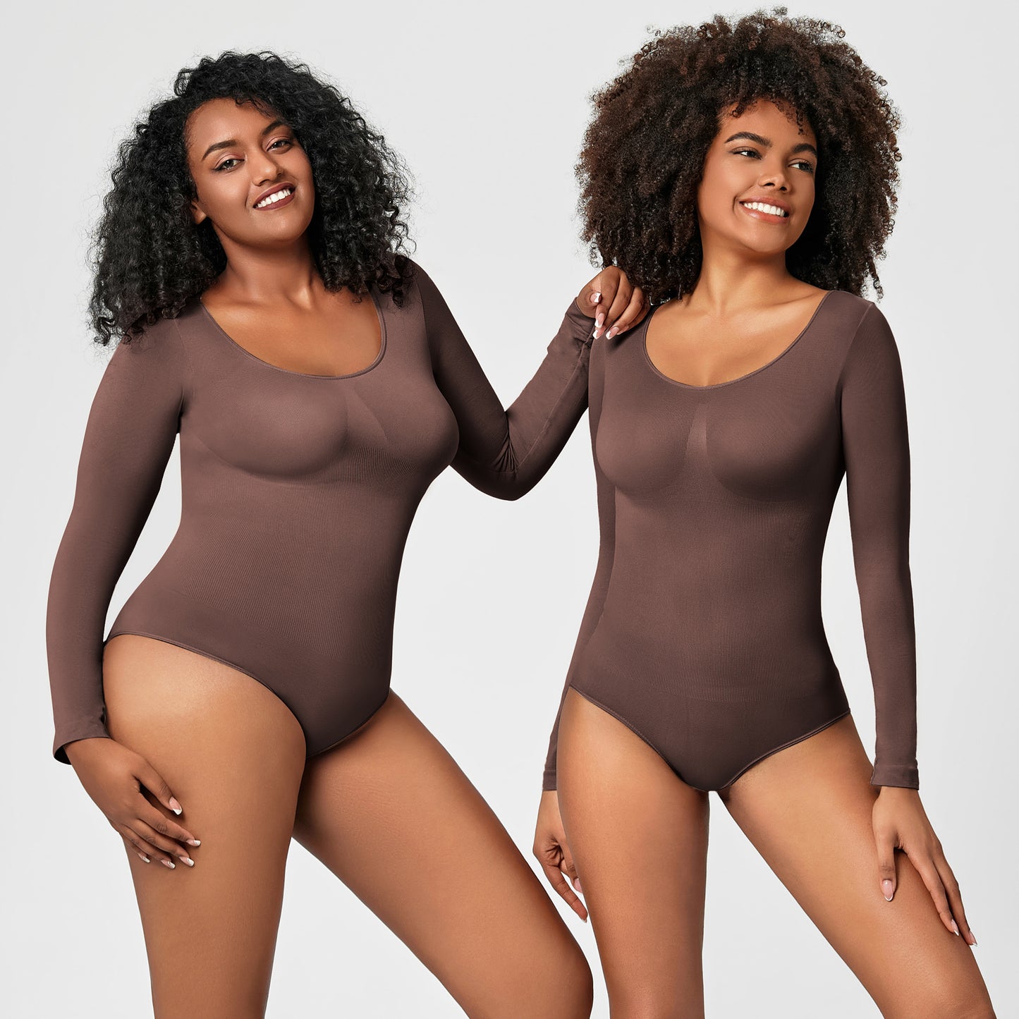 Top Selling Wholesale Breathable Fajas Colombianas Shapewear Bodysuits For Women Long Sleeve Body Shapers For Plus Size Women