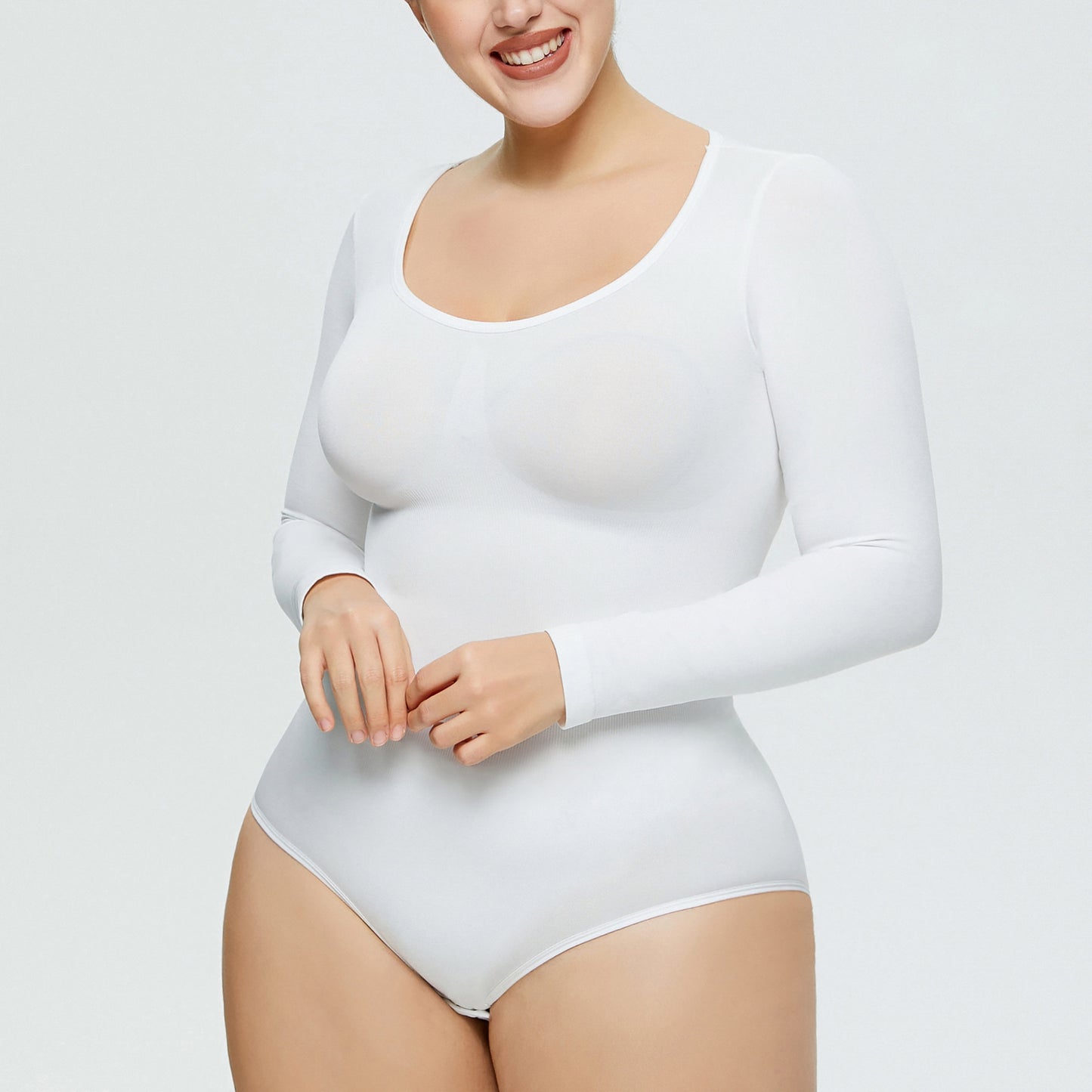 Top Selling Wholesale Breathable Fajas Colombianas Shapewear Bodysuits For Women Long Sleeve Body Shapers For Plus Size Women