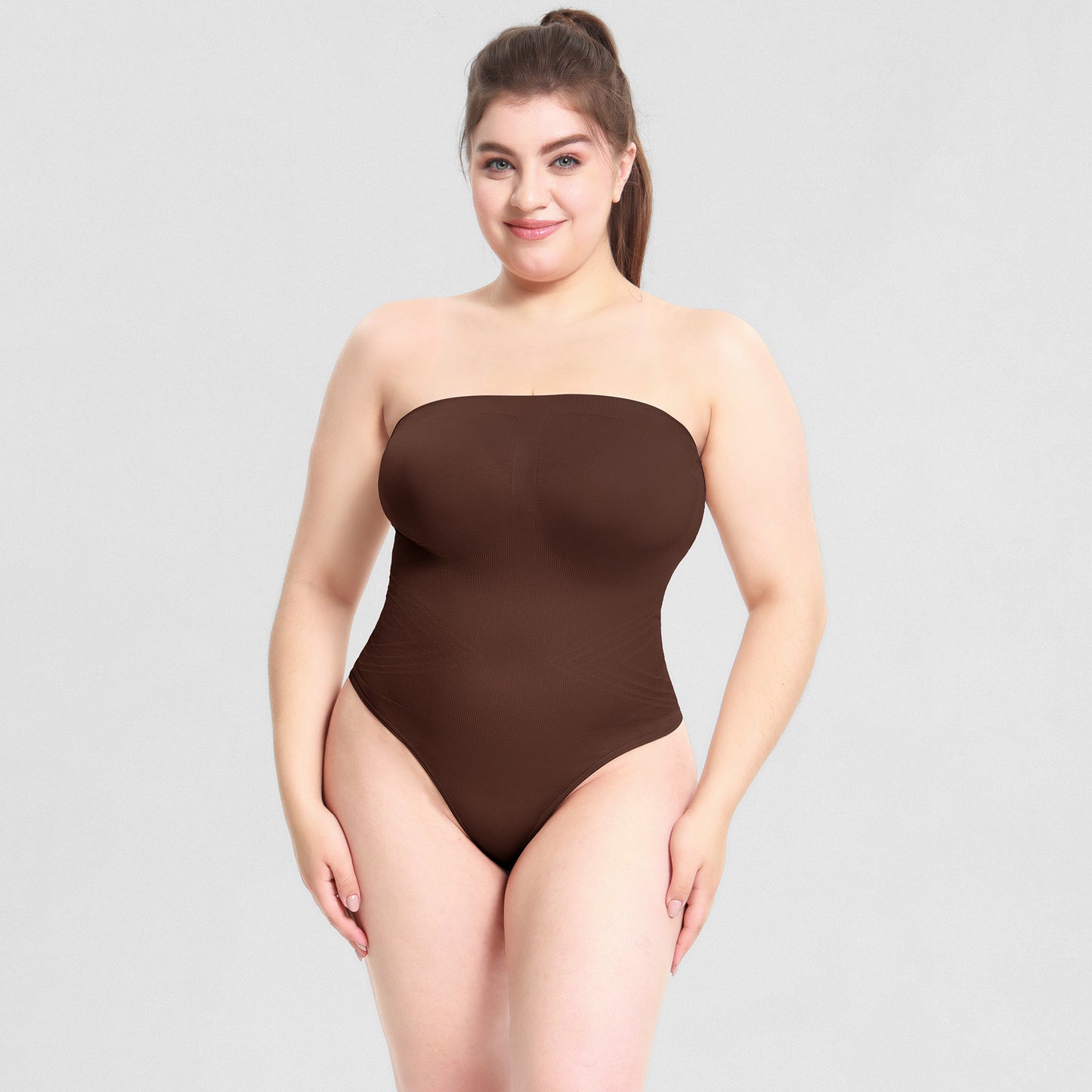 Seamless Shapewear Tummy Lifting Butt Lifting Thong Body Shaper for Women