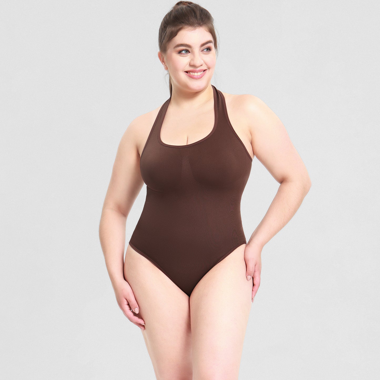 One-piece Tummy Control Shaper Shapewear Bodysuit Breast Support Slimming Sheath The Belly Plus Size Body Shaper