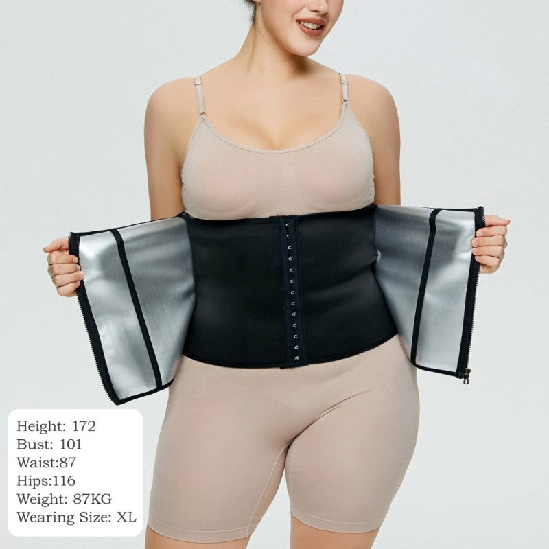 Ready To Ship Top Selling Sauna Double Tummy Control Women Shapewear Compression Shapewear For Women Tummy Control