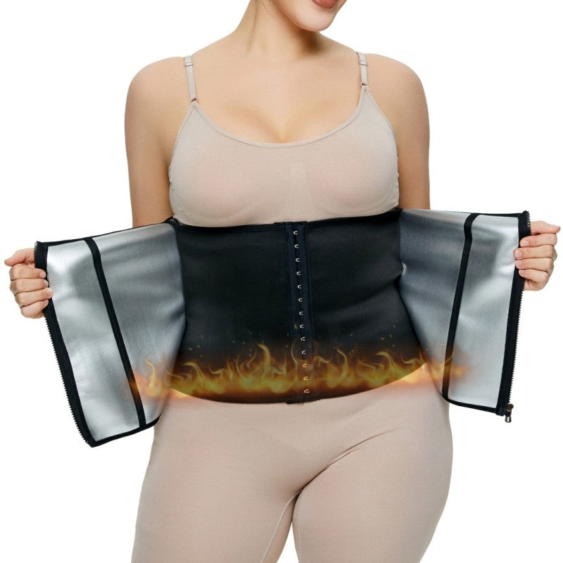Ready To Ship Top Selling Sauna Double Tummy Control Women Shapewear Compression Shapewear For Women Tummy Control