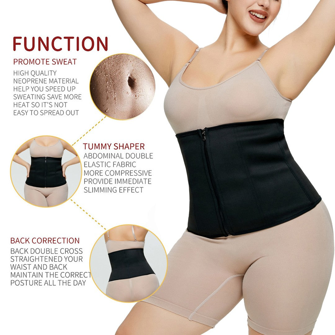Ready To Ship Top Selling Sauna Double Tummy Control Women Shapewear Compression Shapewear For Women Tummy Control