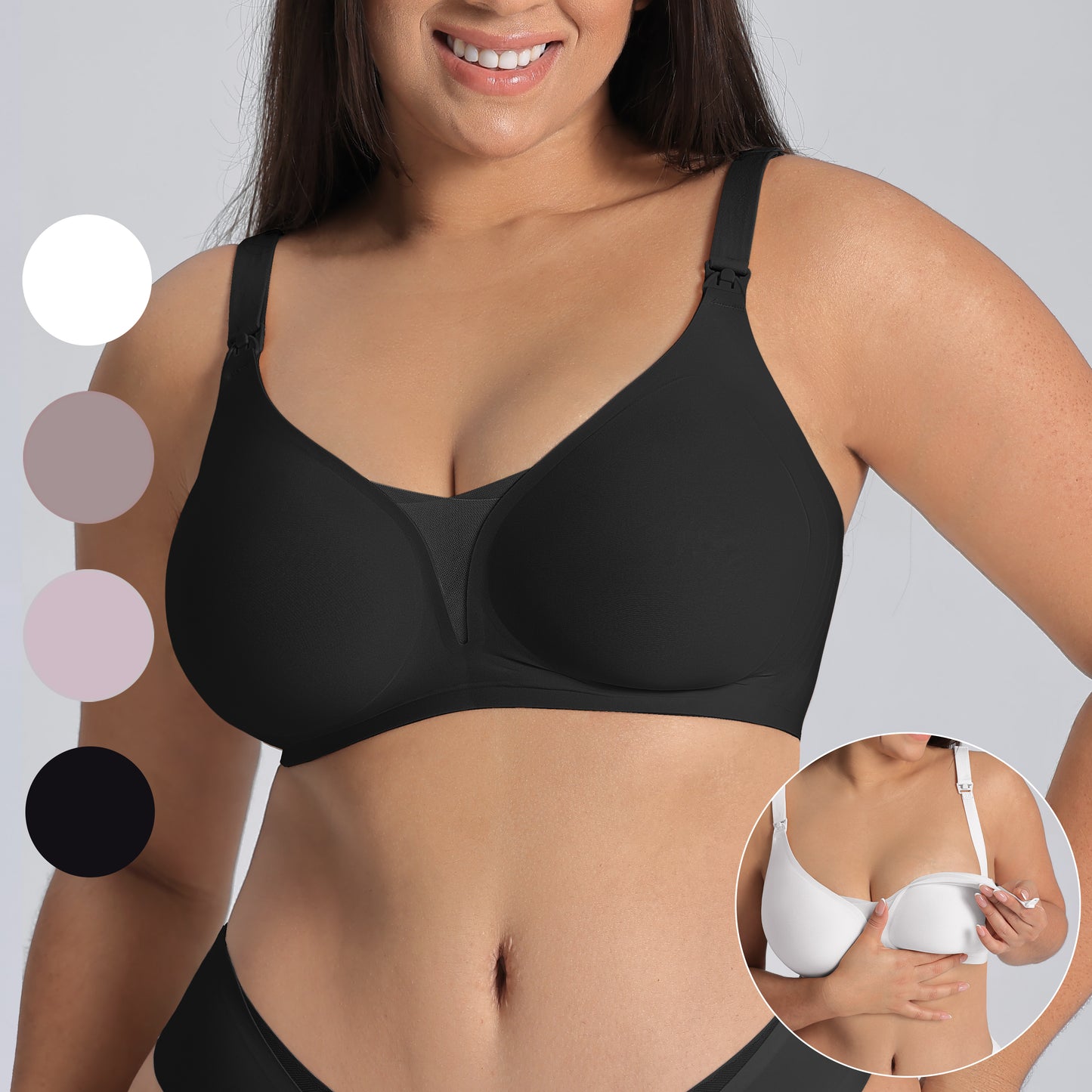 Large size Nursing bras for women