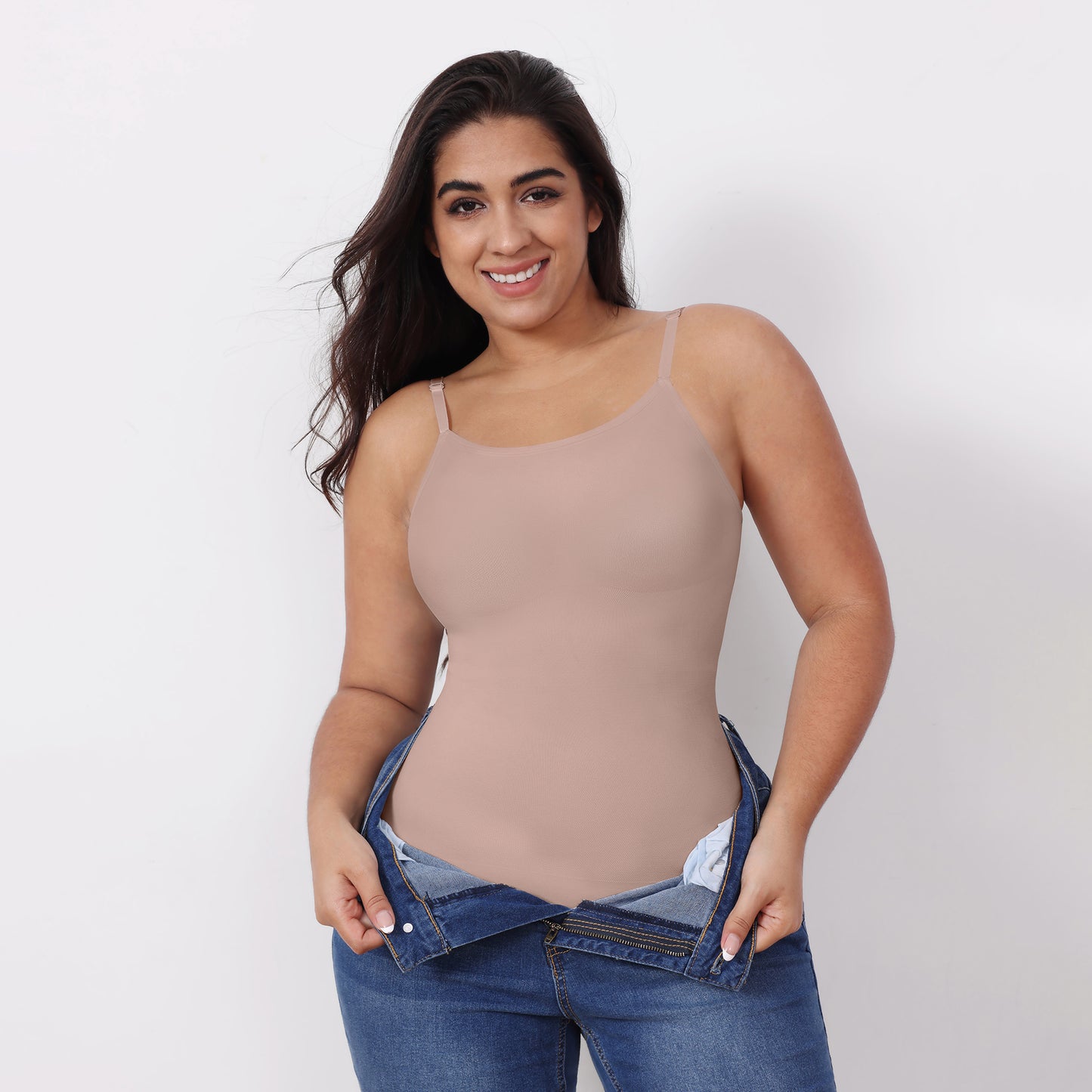 Adjustable Straps Shapewear Women's Tummy Control Vest Bottoming Top