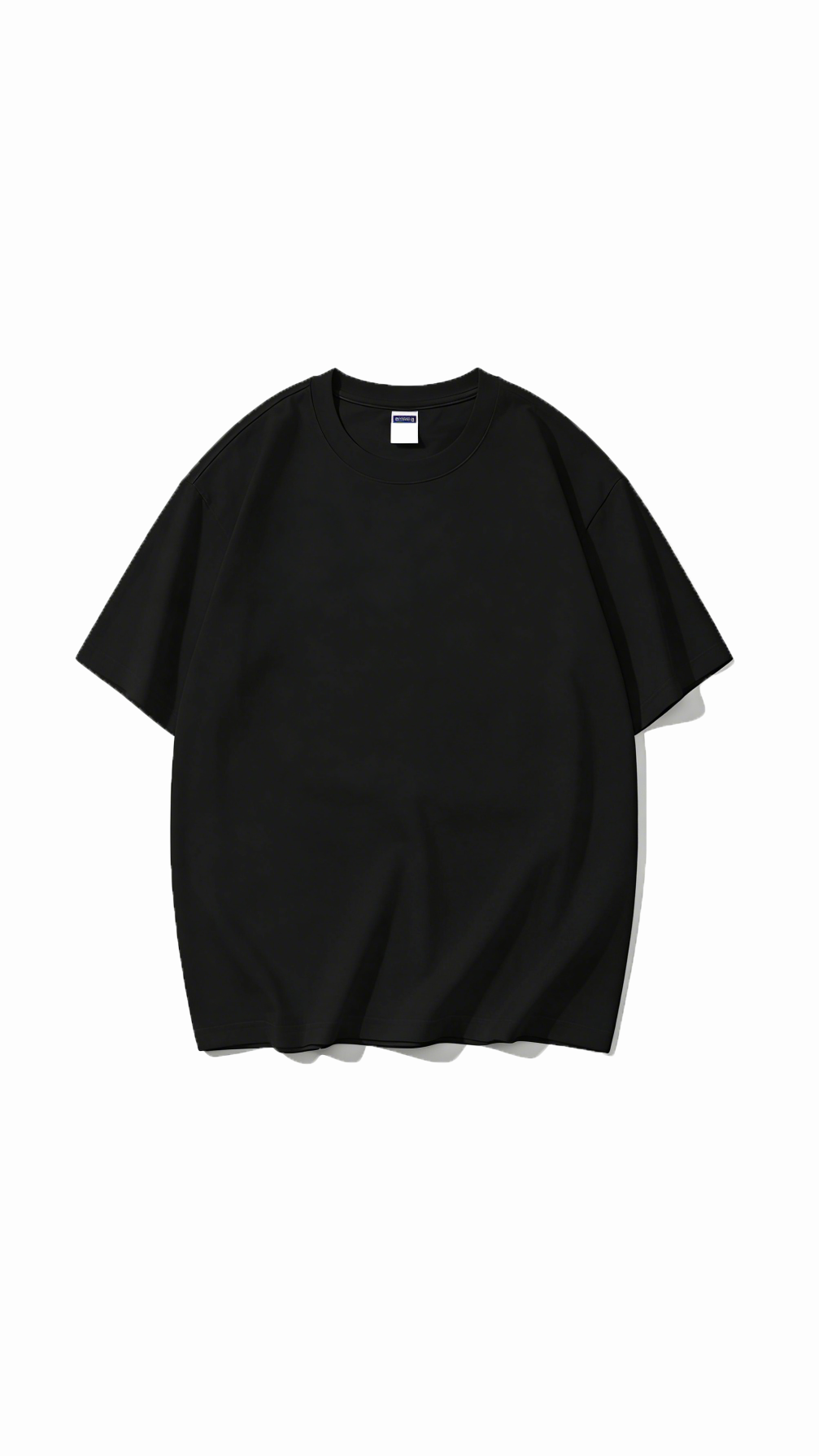 100% Cotton Short-Sleeve Solid Color T-Shirt