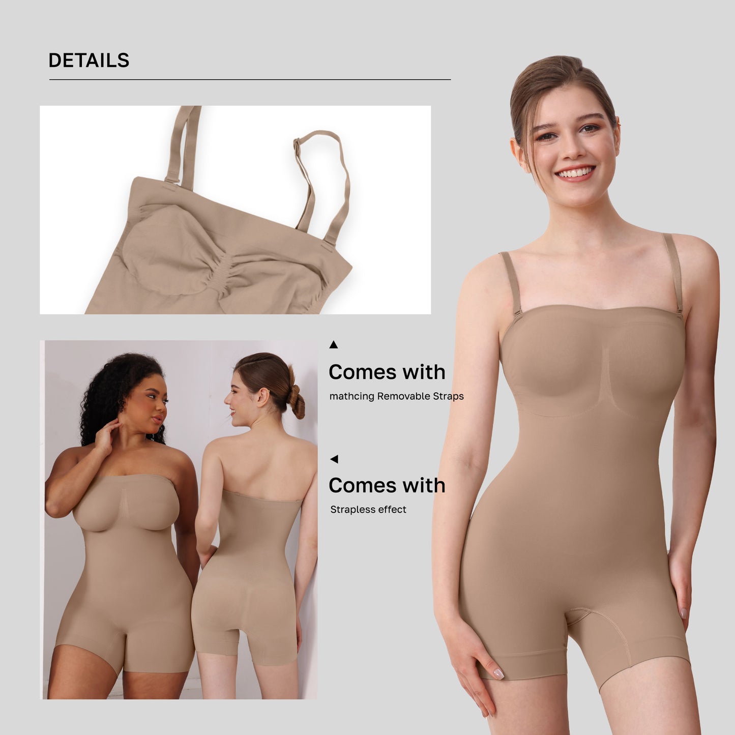 New Style High Quality Shaping Bodysuit Tummy Control Seamless Body Shaper For Women Corset