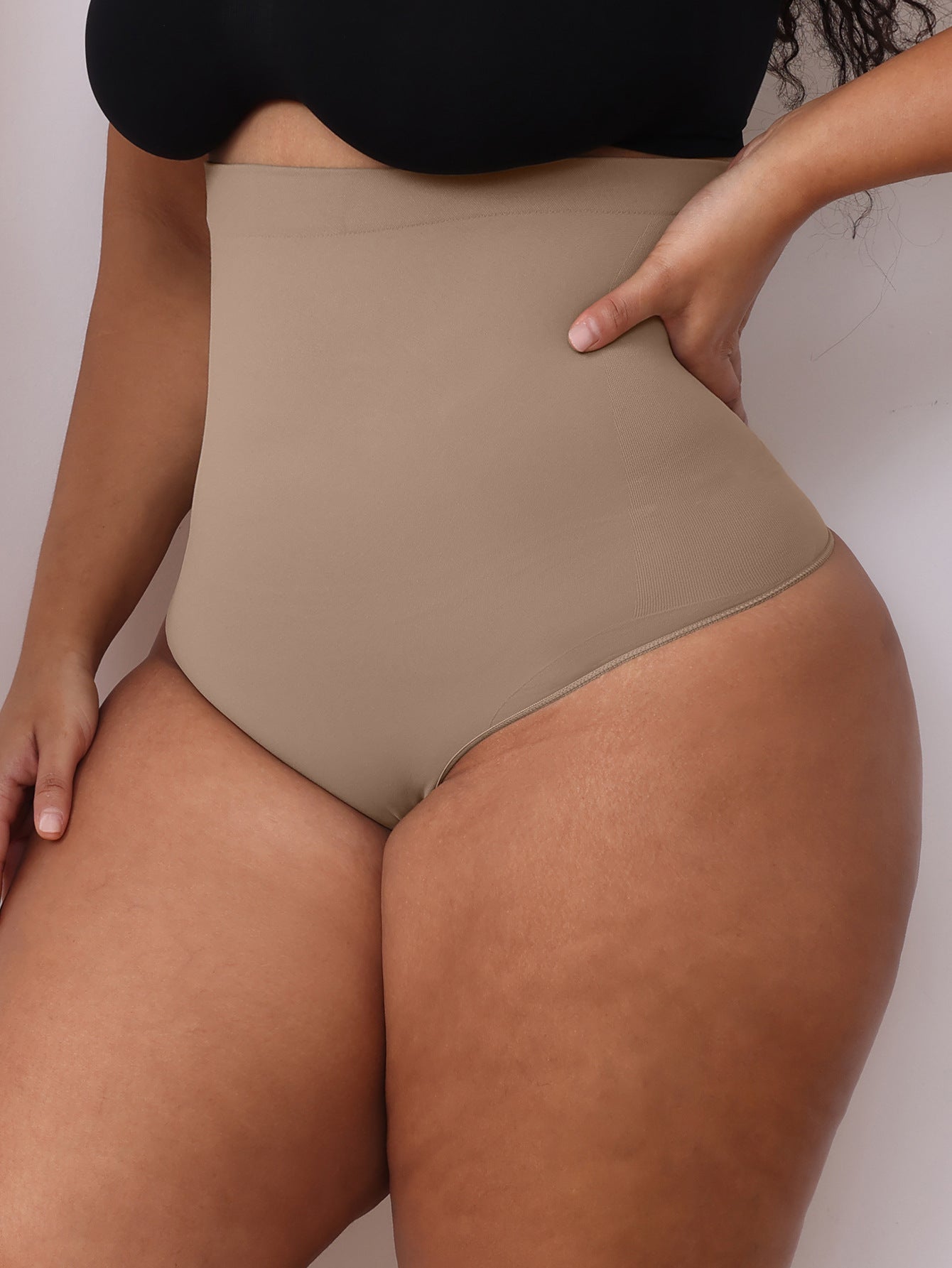 High Waist Tummy Control Panties For Women Body Shaping And Encryption Large Size Thong