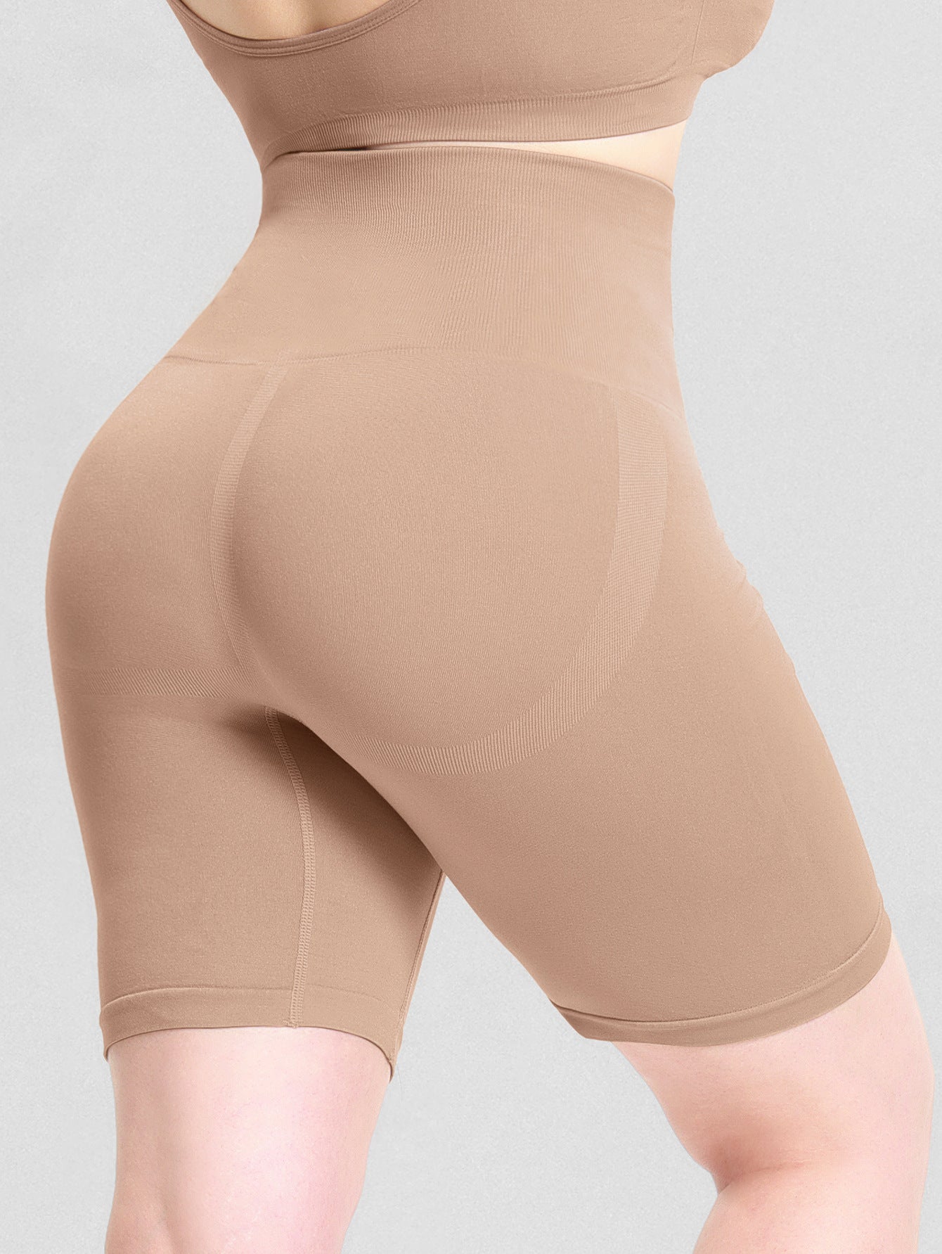 High Waist Slimming Sheath The Belly Shaper Shorts Breathable Seamless Shapewear Clothing For Women