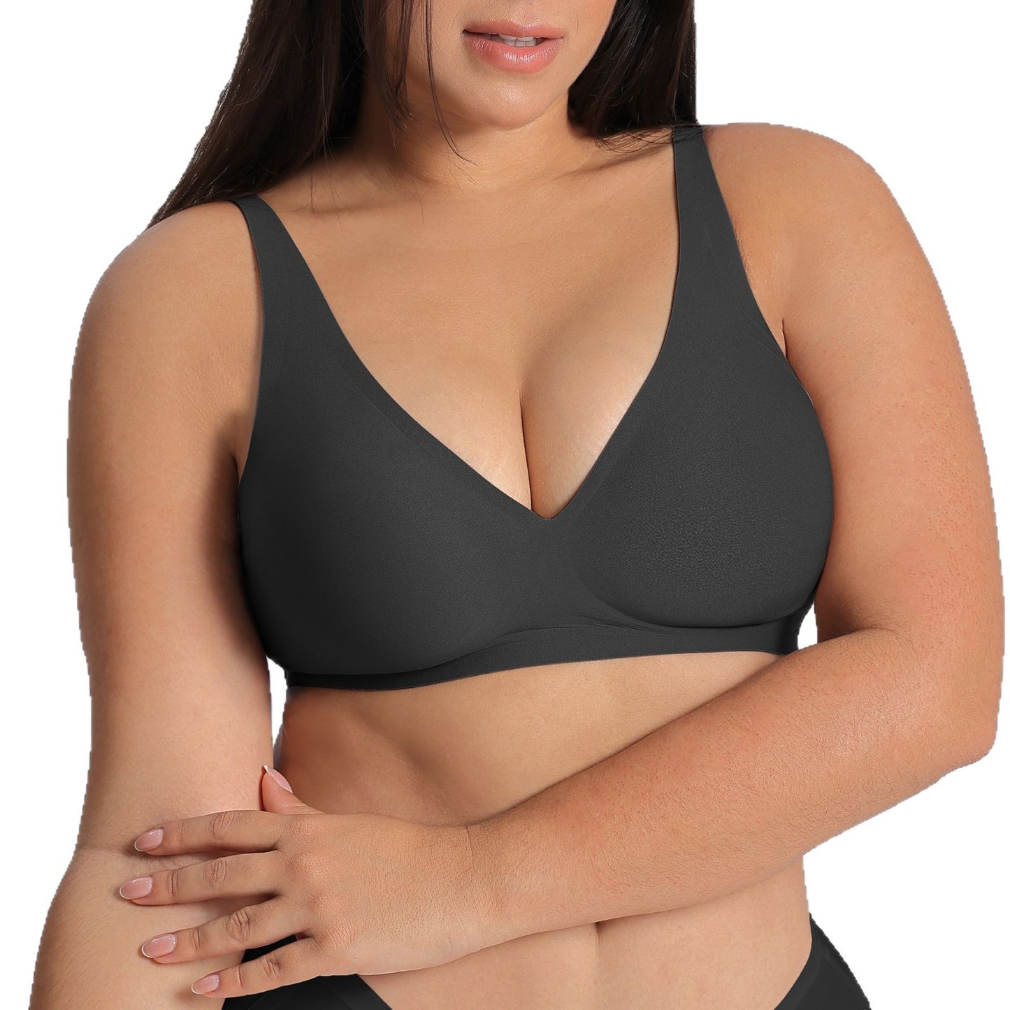 Women's Plus-Size Jelly Adhesive Bra