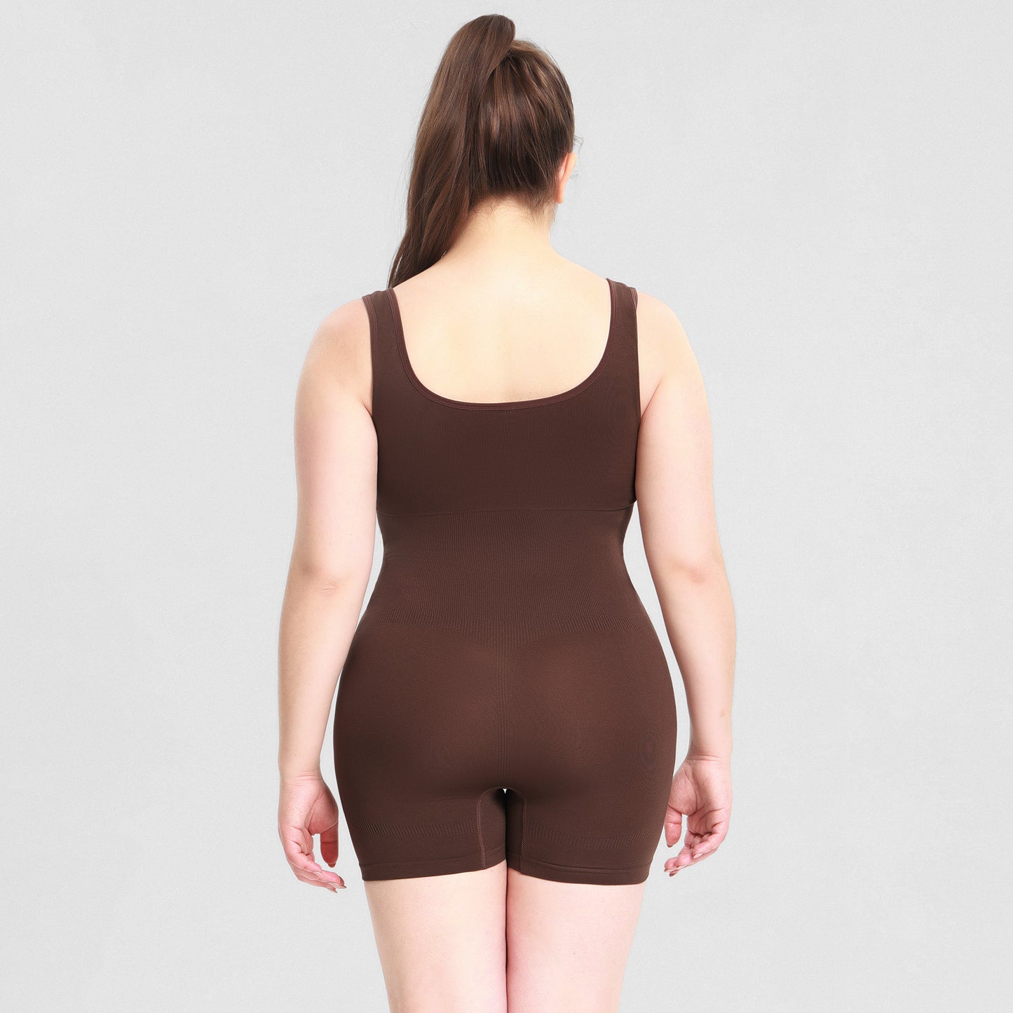 Hot Sale New Arrivals Tank Top High Waist Slimming Shapewear Solid Color Tank Tops Slimming Sheath The Belly Bodysuit Shapewear