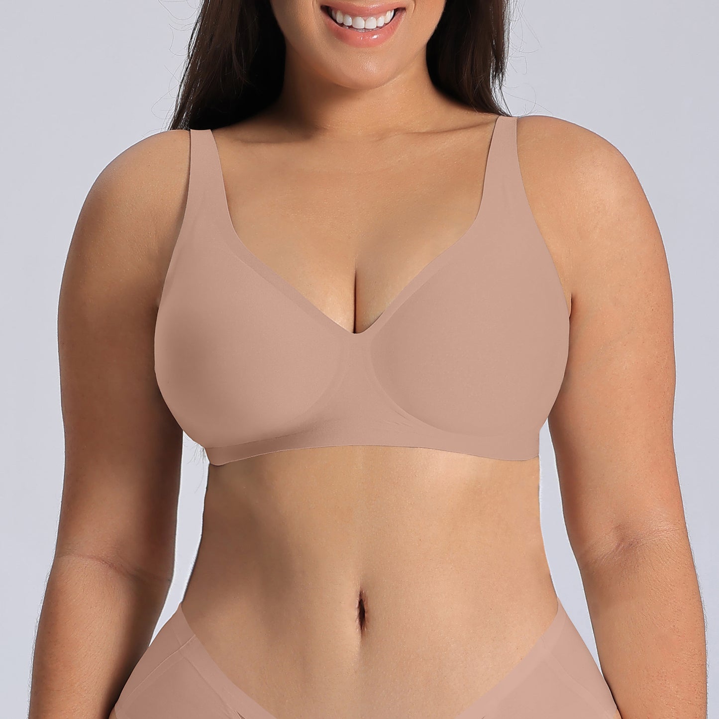 Women's Plus-Size Jelly Adhesive Bra