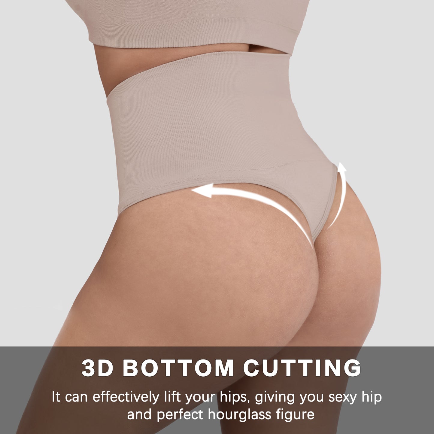 New Arrivals Top Selling Hip-lifting Fashion Black Solid Color Body Shapewear Women Sexy Breathable Seamless Shapewear Underwear