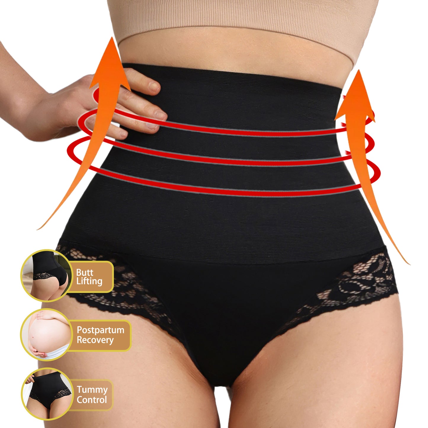 Factory Manufacture Ready To Ship  Tummy Control Butt Lift Panty For Women Customized Logo New Style Shaping Pants