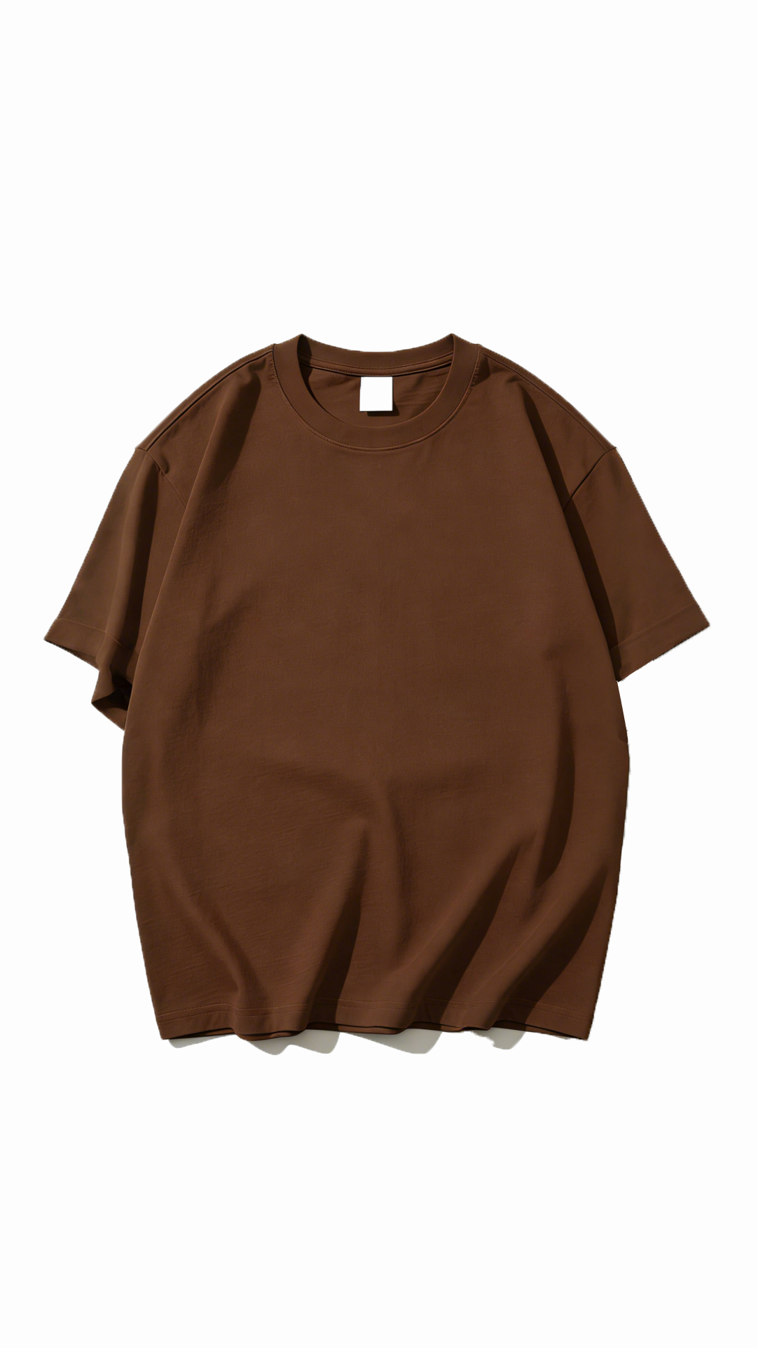 100% Cotton Short-Sleeve Solid Color T-Shirt