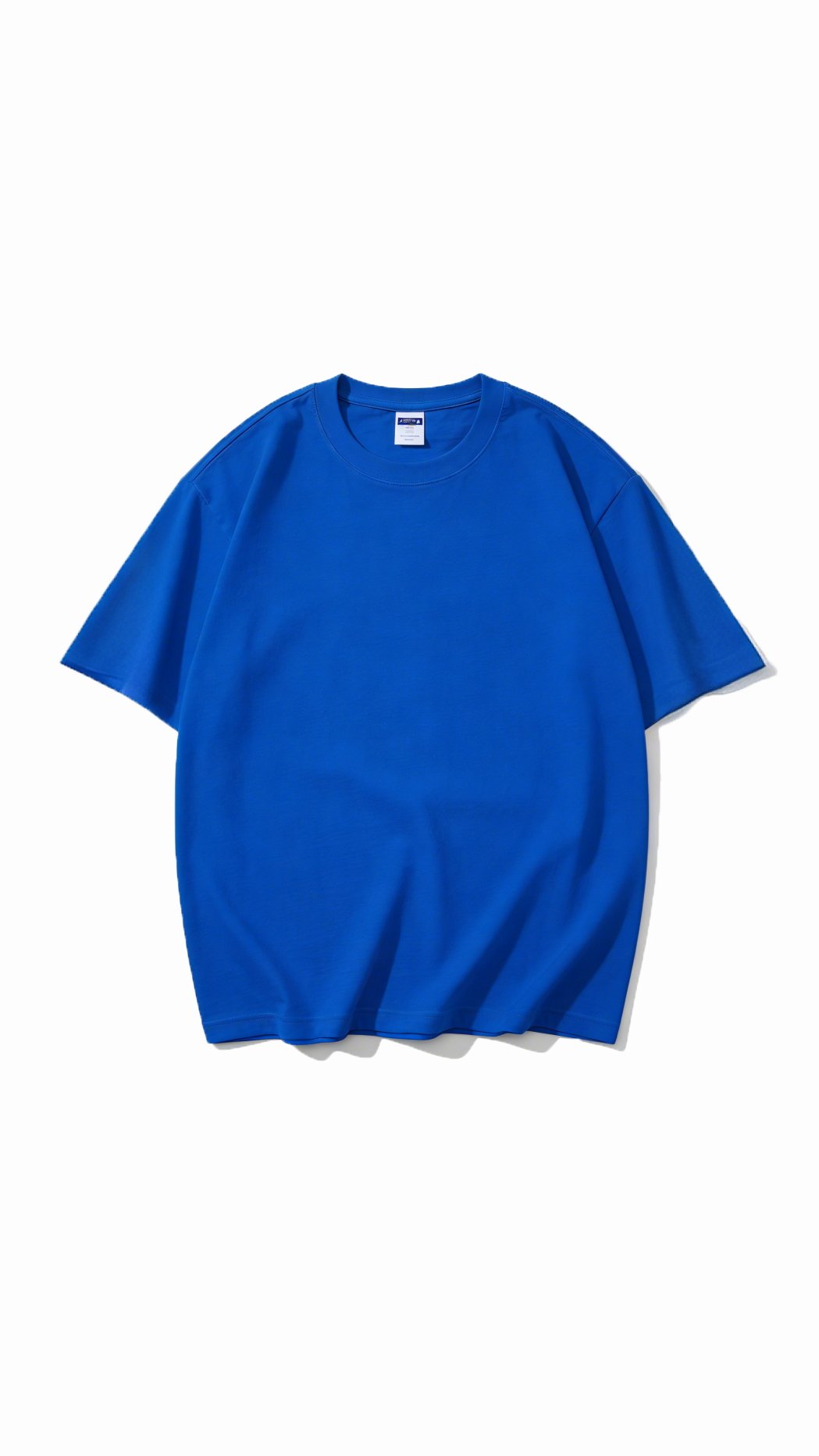 100% Cotton Short-Sleeve Solid Color T-Shirt